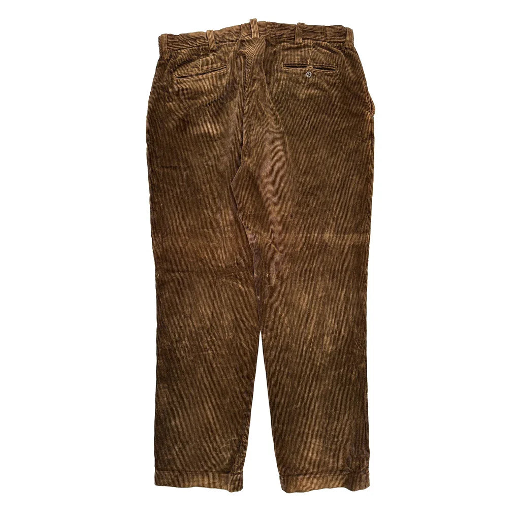 Buy Unbranded Cord Trousers - 36″ Waist Brown Corduroy Refurbished - $40.19 Unbranded Cord Trousers - 36″ Waist Brown Corduroy Refurbished - Thrifted (note: this is a term often used to describe second- refurbished available on Cerqular