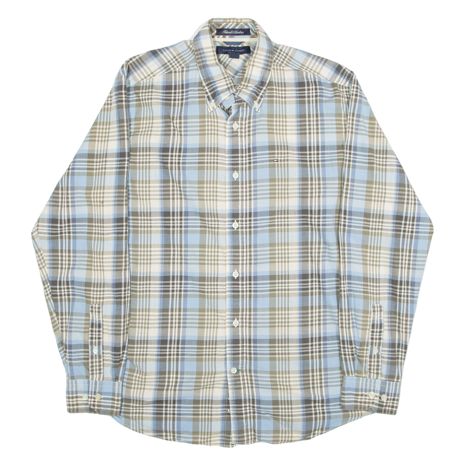 Buy TOMMY HILFIGER Mens Shirt Blue Check Long Sleeve M Refurbished - $15.59 TOMMY HILFIGER Mens Shirt Blue Check Long Sleeve M Refurbished - N/A refurbished available on Cerqular