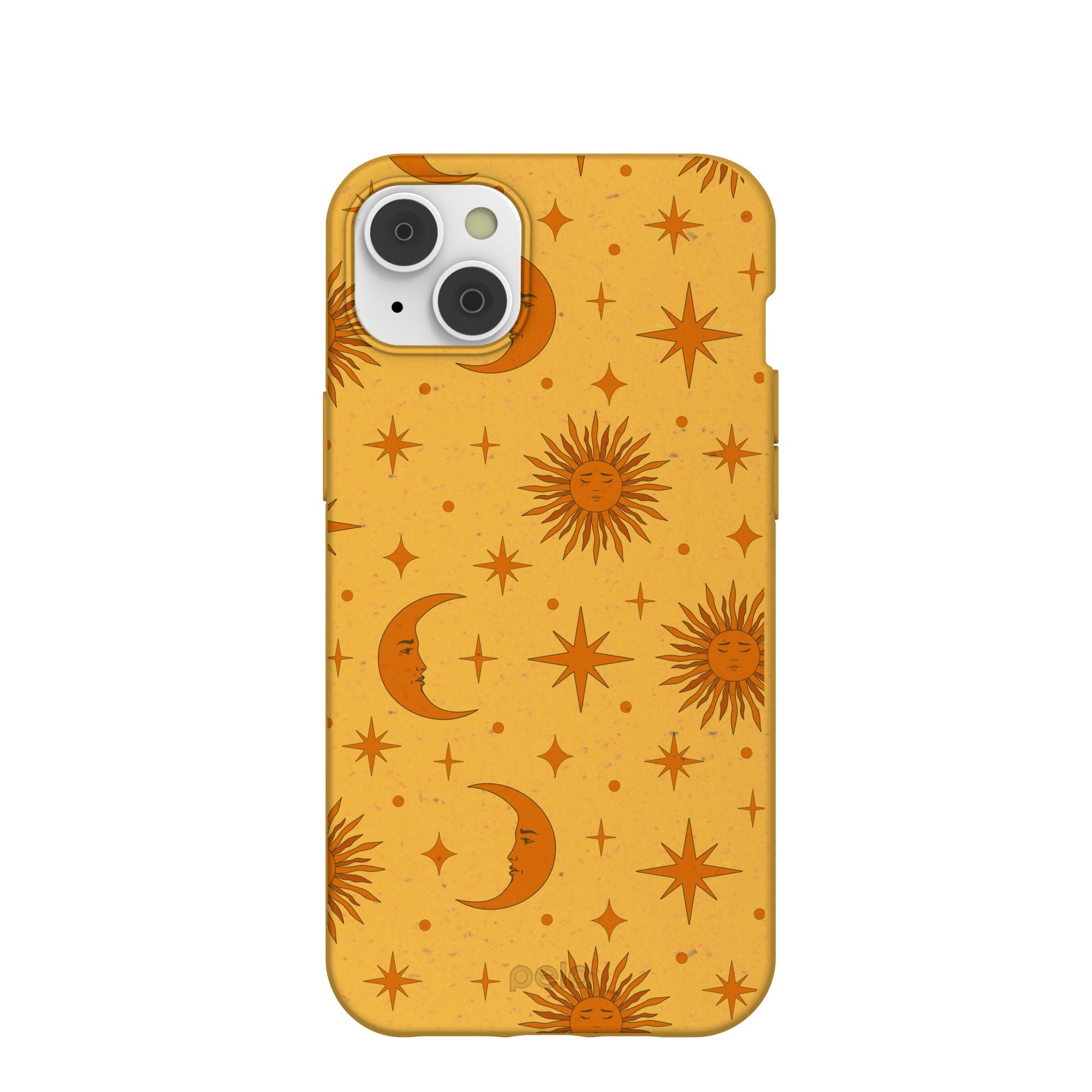 Honey Sun and Moon iPhone 14 Plus Case Refurbished - Pela Case refurbished available on Cerqular