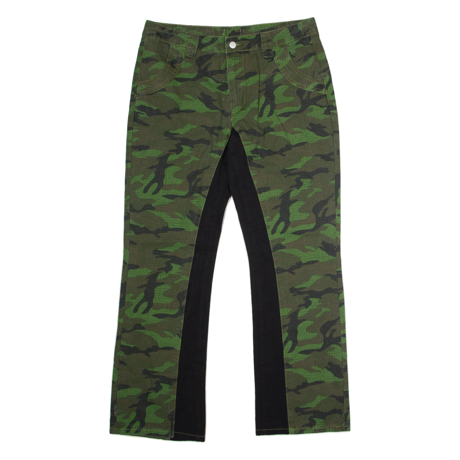 Buy Camouflage Panelled Mens Trousers Green Regular Wide-Leg W34 L30 Refurbished - $23.39 Camouflage Panelled Mens Trousers Green Regular Wide-Leg W34 L30 Refurbished - N/A refurbished available on Cerqular