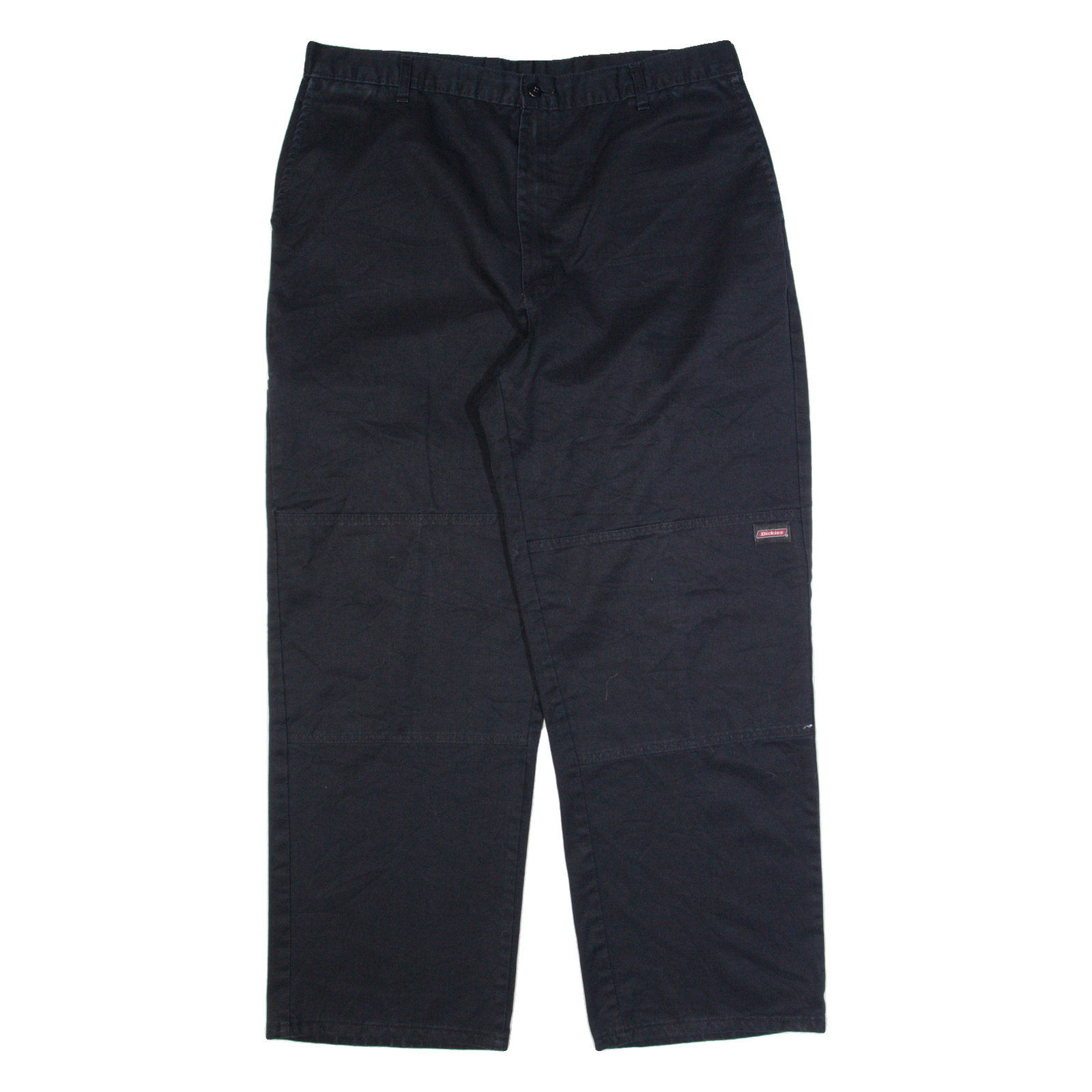 DICKIES Workwear Mens Trousers Black Regular Straight W38 L32 Refurbished - N/A refurbished available on Cerqular