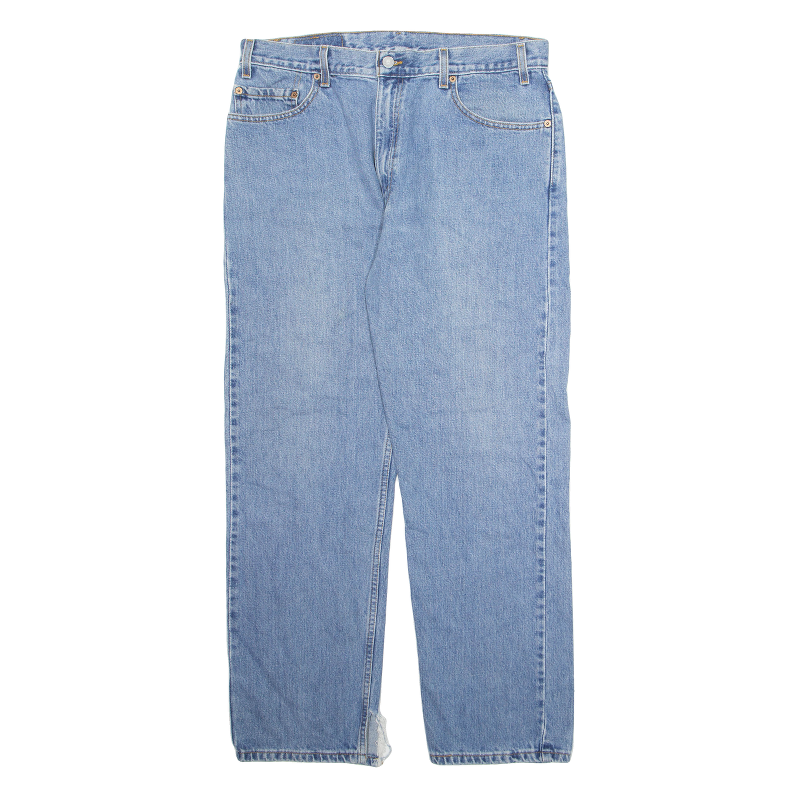 LEVI'S 505 Jeans Mens Blue Regular Straight W36 L30 Refurbished - N/A refurbished available on Cerqular