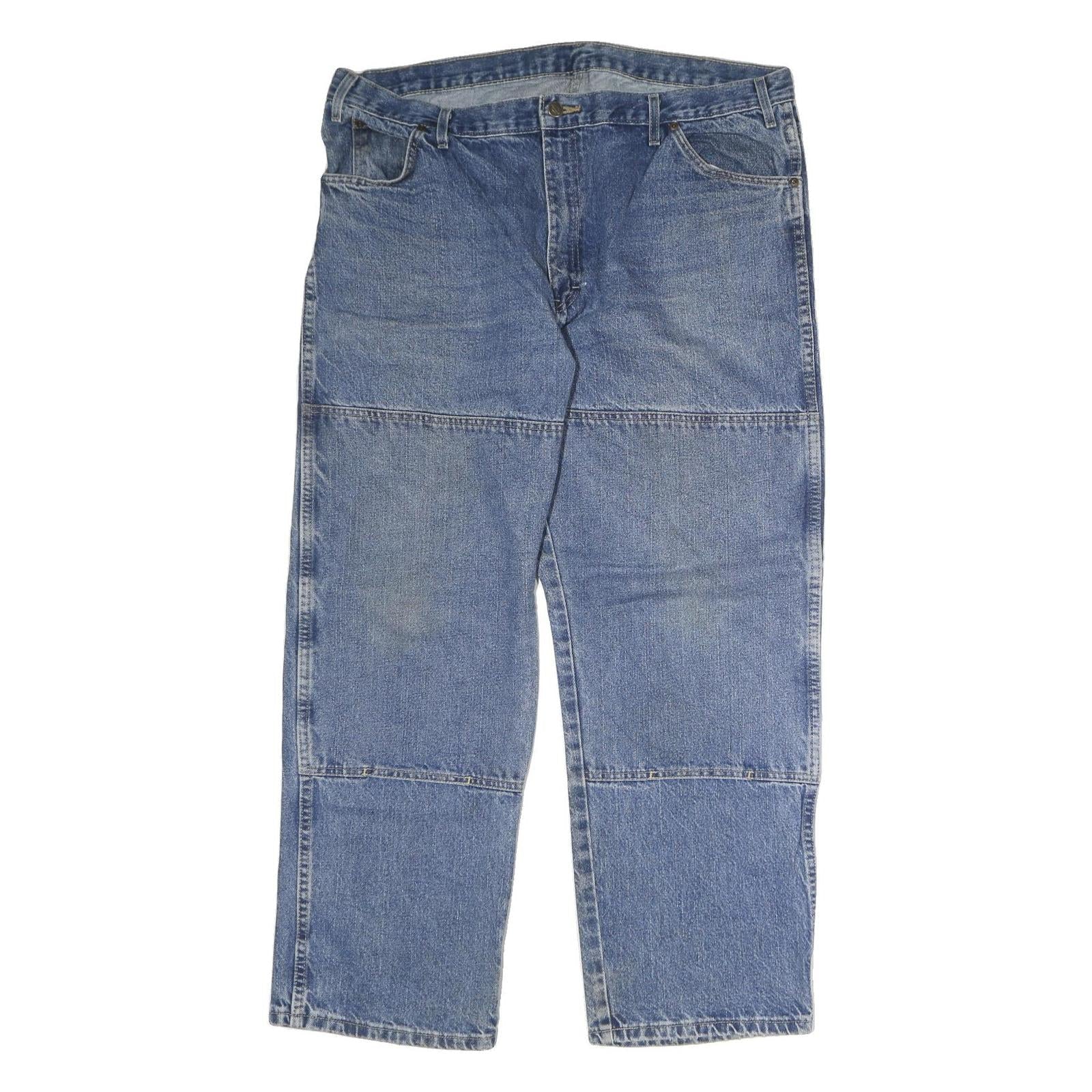 DICKIES Mens Regular Fit Blue Denim Jeans W40 L30 Workwear Straight Leg Cotton Refurbished - N/A refurbished available on Cerqular