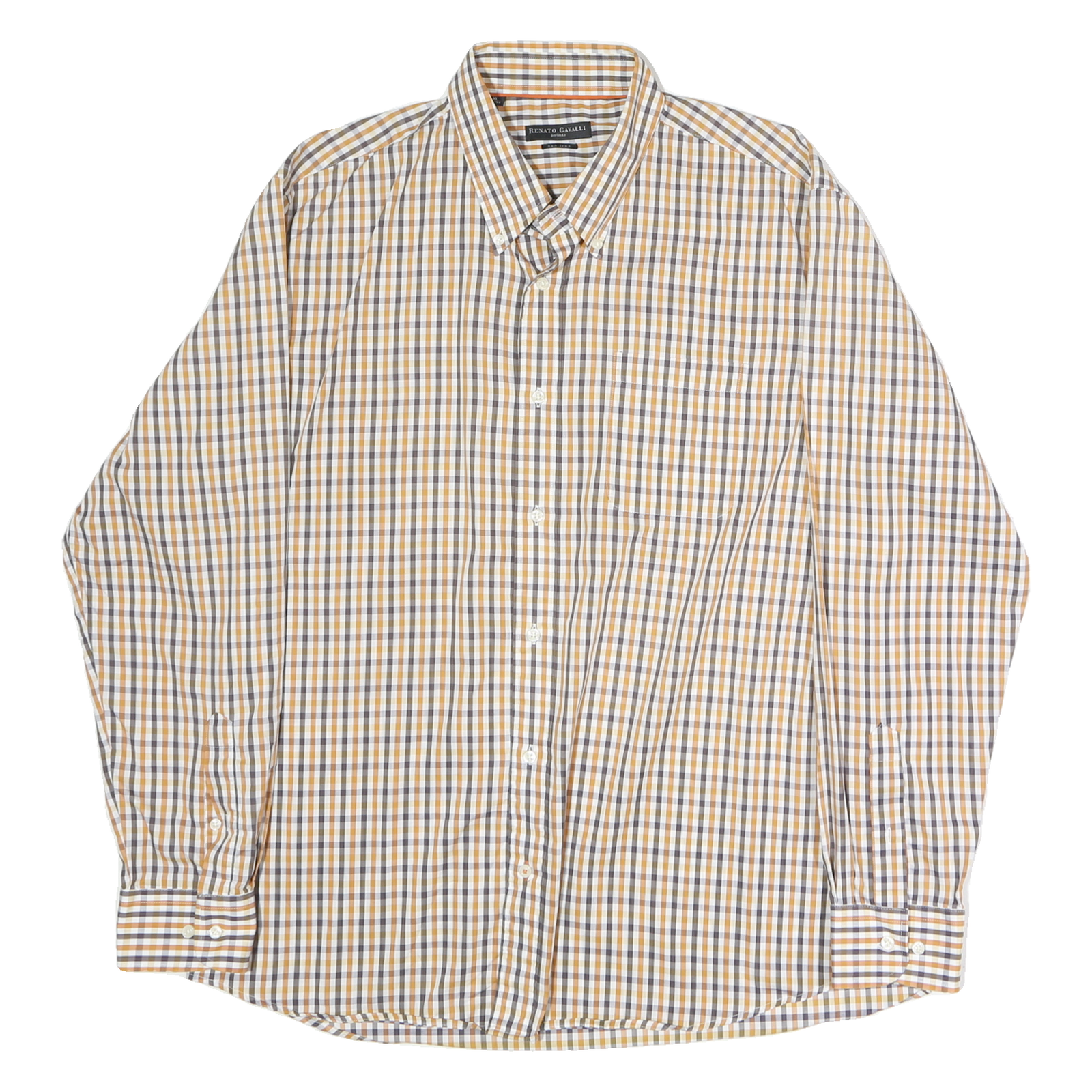 Buy RENATO CAVALI Mens Beige Check Shirt XL Cotton Long Sleeve Button Collar Refurbished - $44.19 RENATO CAVALI Mens Beige Check Shirt XL Cotton Long Sleeve Button Collar Refurbished - N/A refurbished available on Cerqular