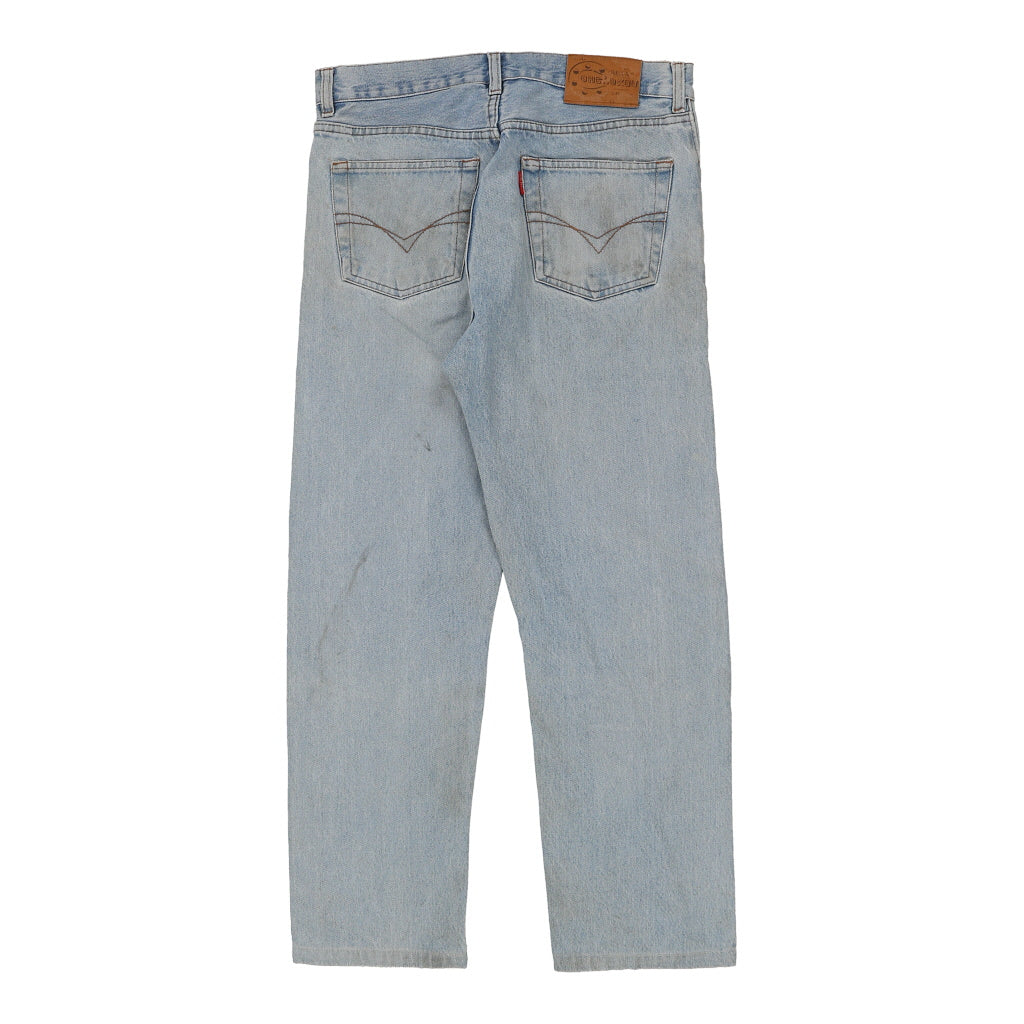 Top Gam Jeans - 32W 28L Light Wash Cotton Blend Refurbished - Thrifted (note: this is a term often used to describe second- refurbished available on Cerqular