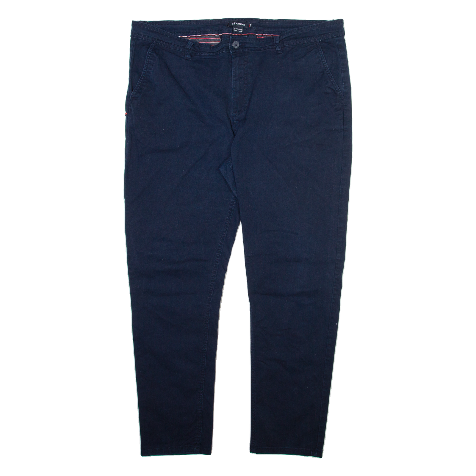 KANGOL Mens Trousers Blue Slim Straight W40 L30 Refurbished - N/A refurbished available on Cerqular