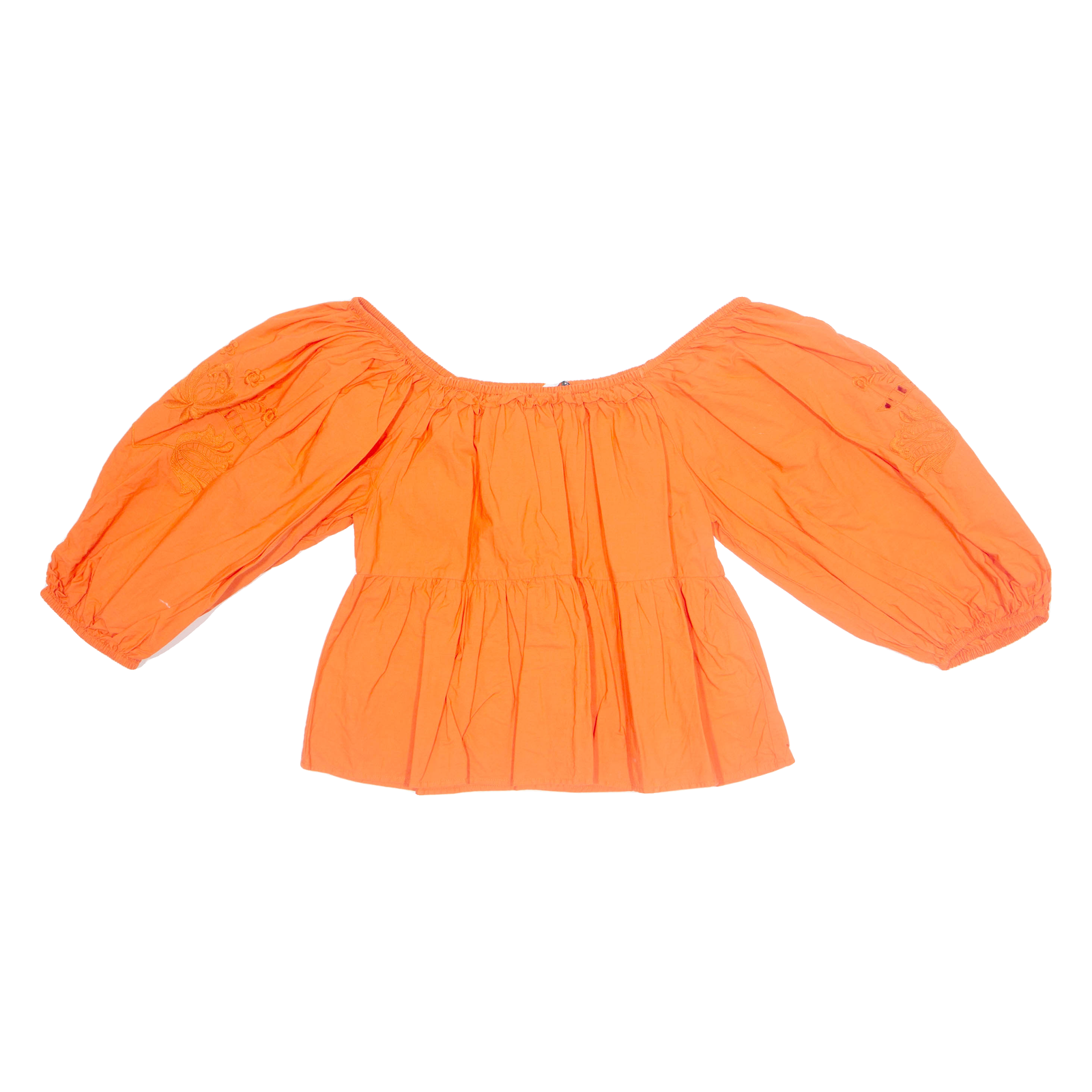 Buy ZARA Womens Top Orange Off Shoulder XS Refurbished - $16.89 ZARA Womens Top Orange Off Shoulder XS Refurbished - N/A refurbished available on Cerqular