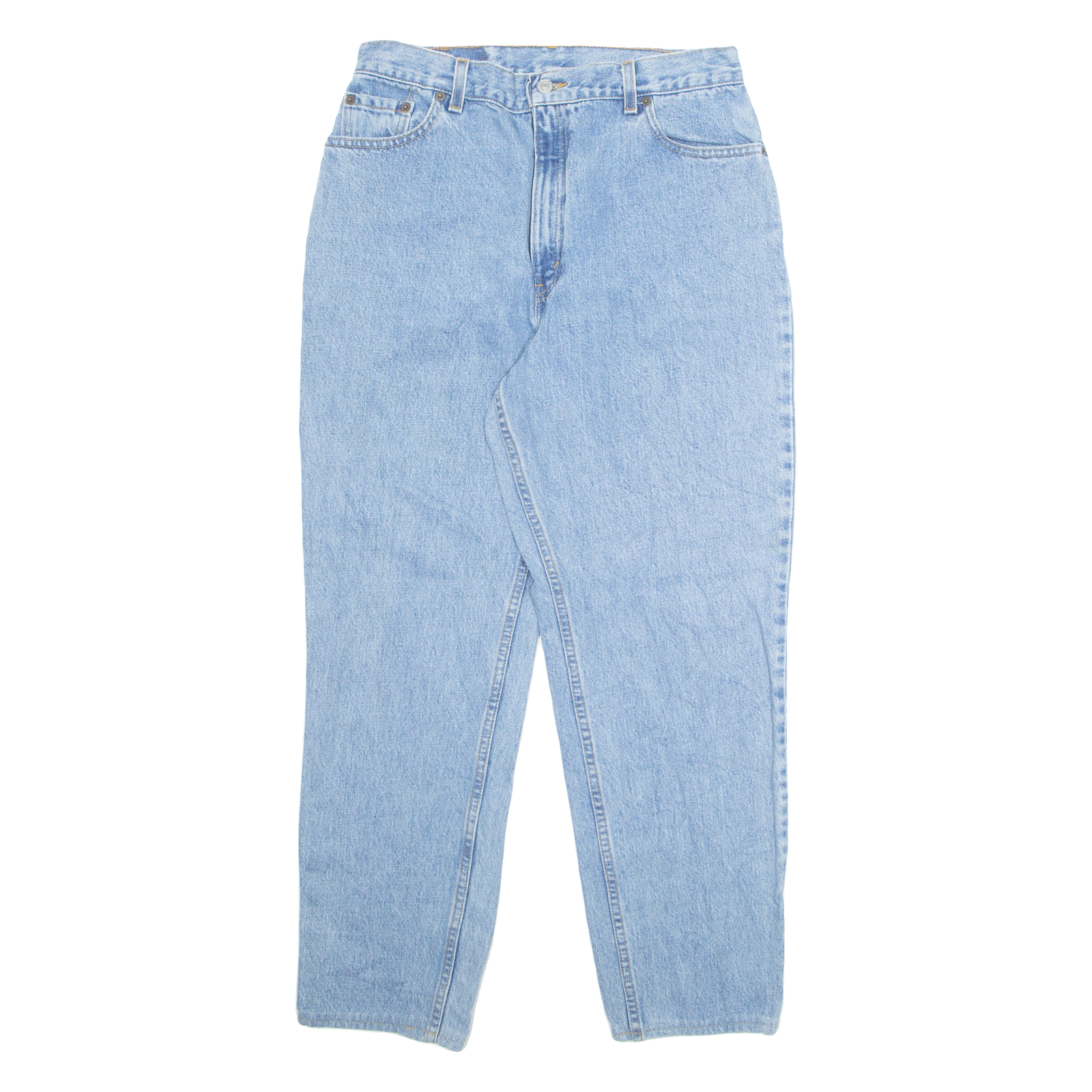 LEVI'S Womens Jeans Blue Regular Tapered W30 L27 Refurbished - N/A refurbished available on Cerqular