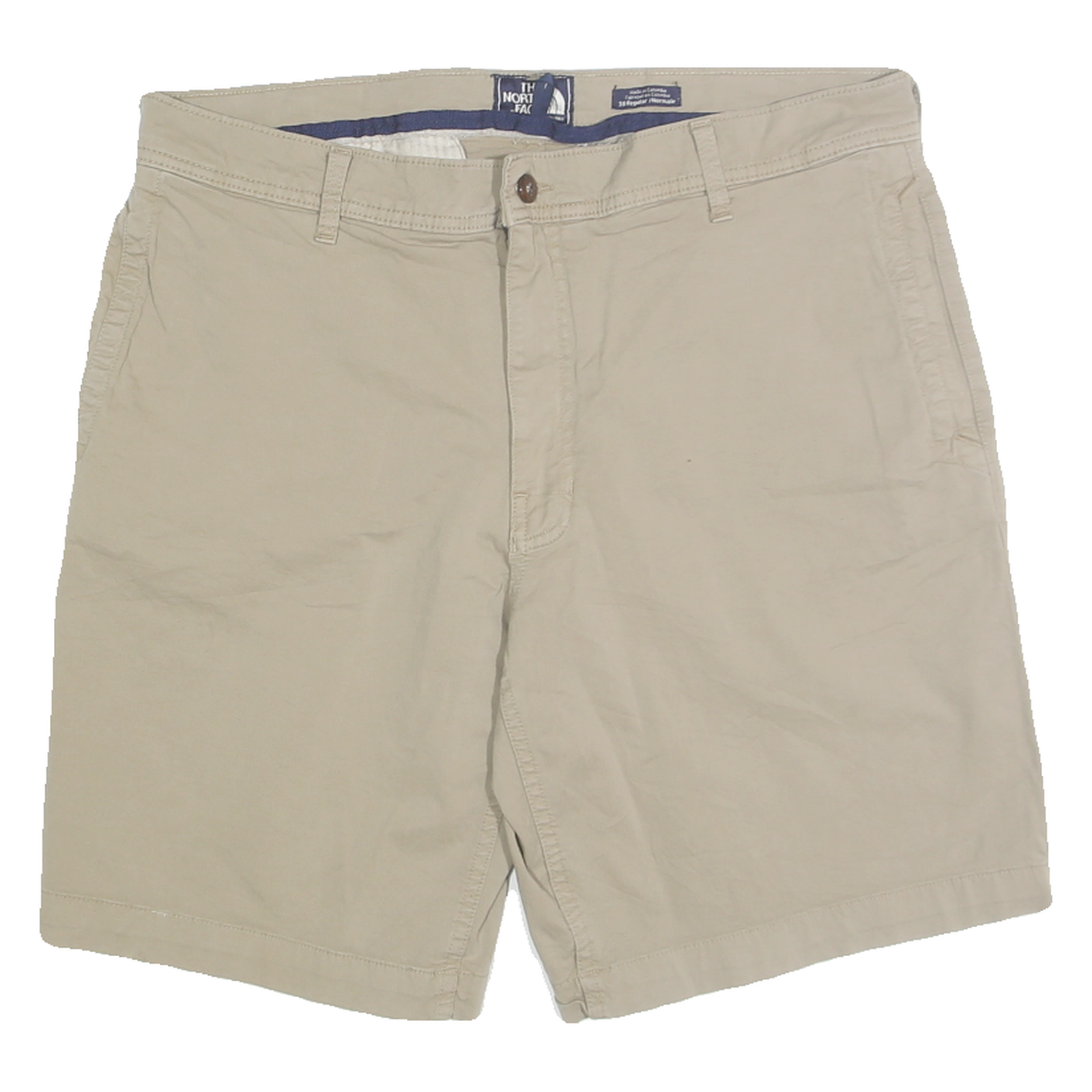 THE NORTH FACE Mens Shorts Beige Casual Plain XL W38 Lightweight Cotton Blend Refurbished - N/A refurbished available on Cerqular