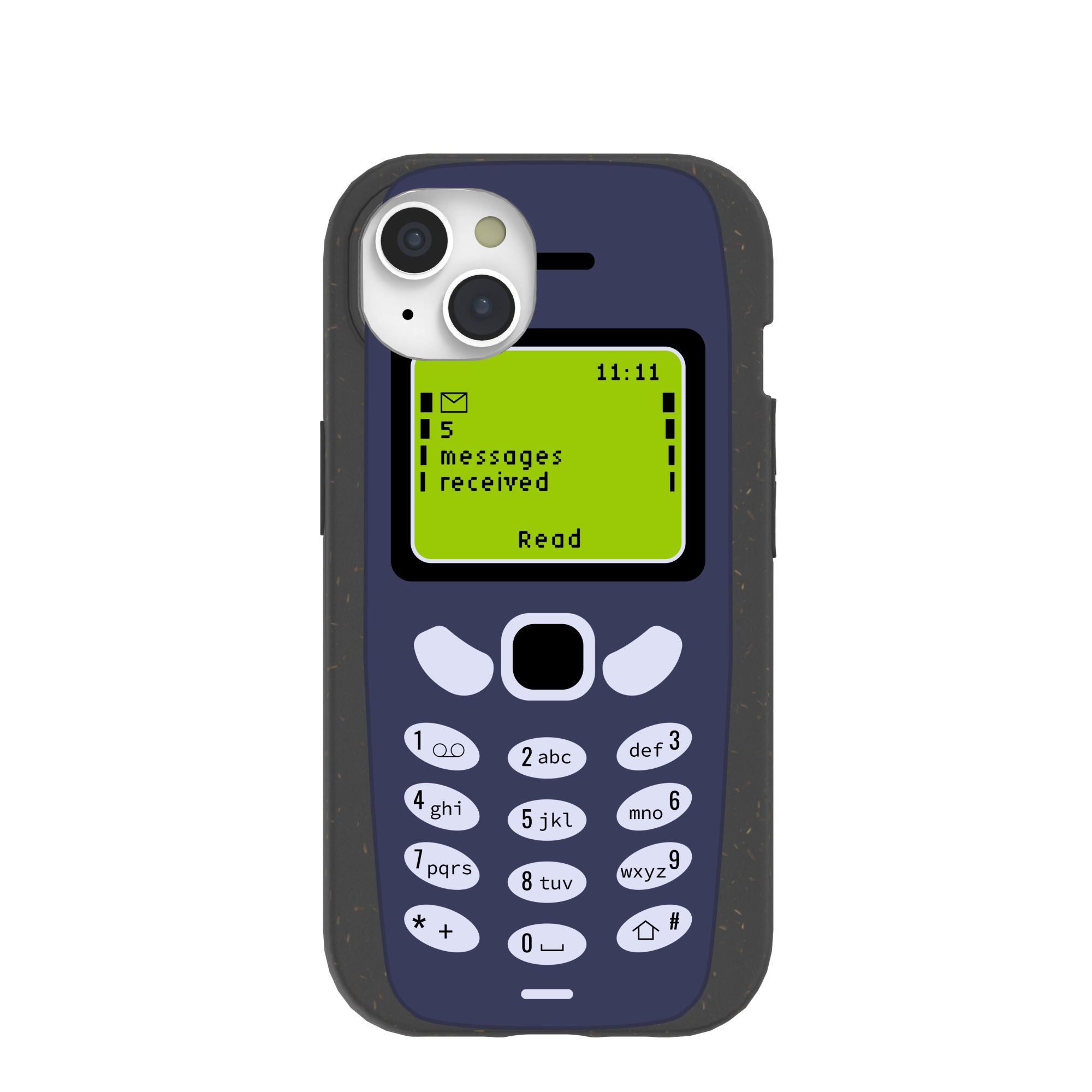 Black Mobile iPhone 15 Case Refurbished - Pela Case refurbished available on Cerqular