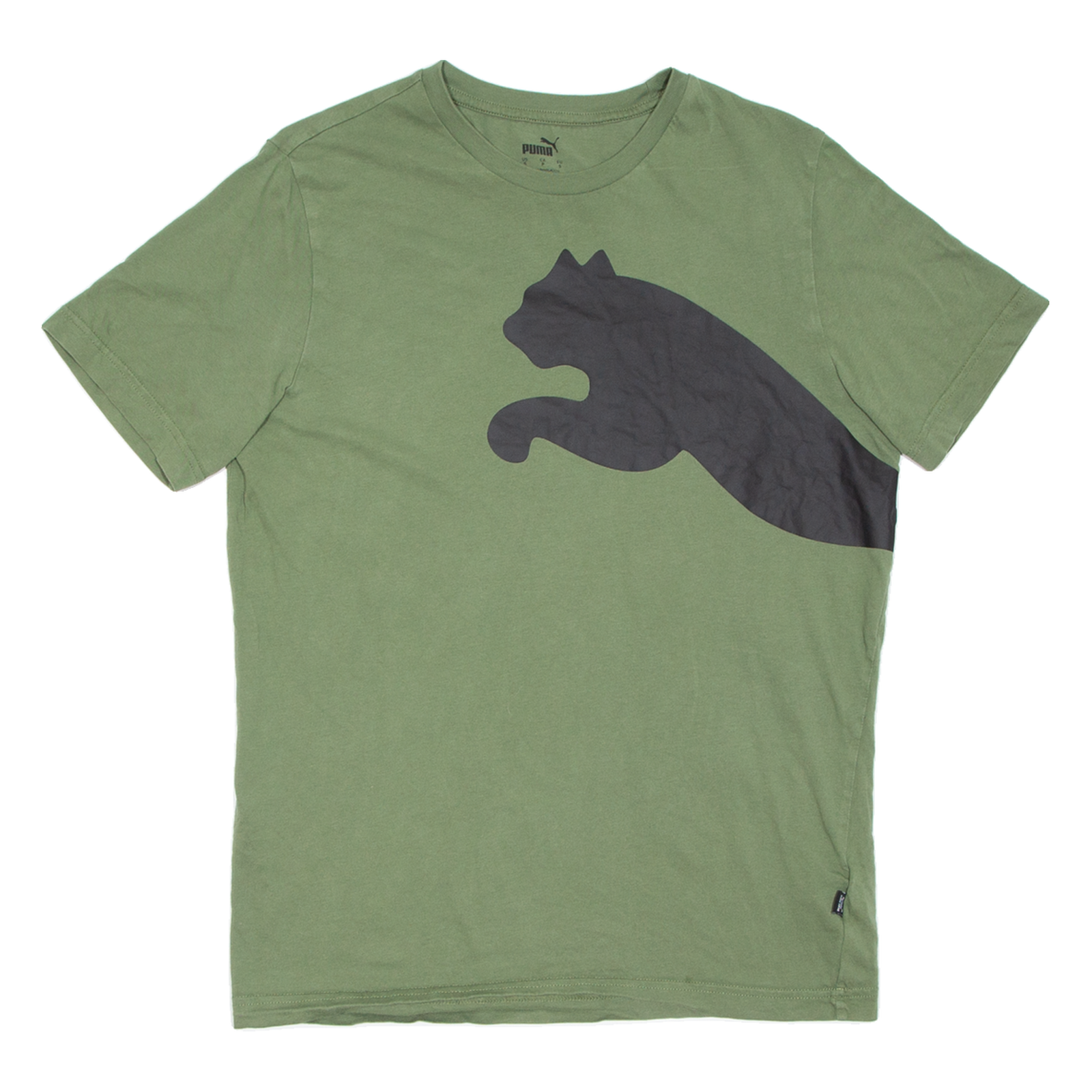 PUMA Mens T-Shirt Green S Refurbished - N/A refurbished available on Cerqular