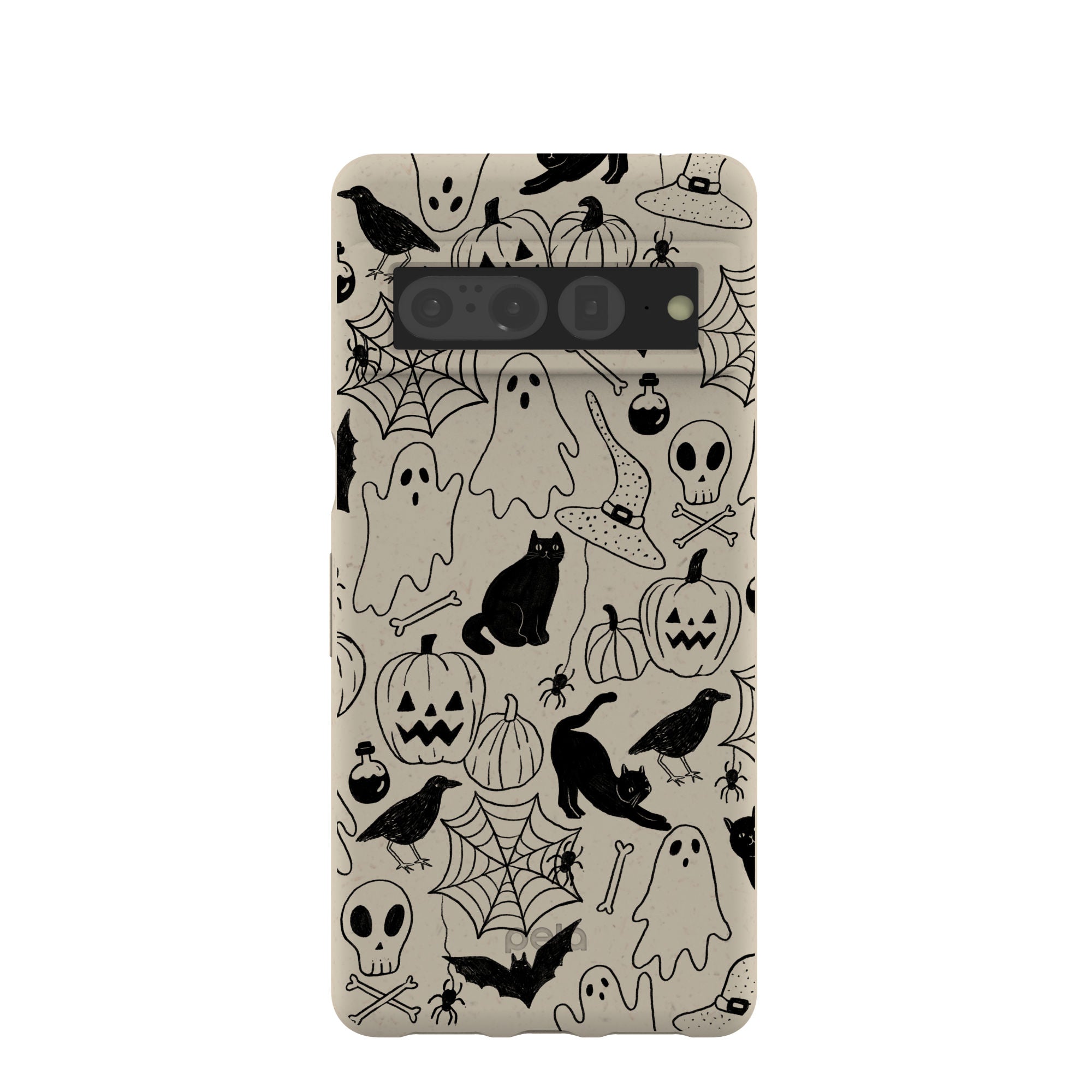 London Fog Sketchy Spirits Google Pixel 7 Pro Case Refurbished - Pela Case refurbished available on Cerqular