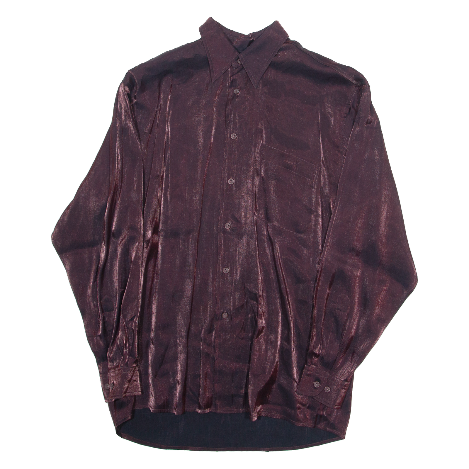 Womens Shirt Maroon Long Sleeve M Refurbished - N/A refurbished available on Cerqular