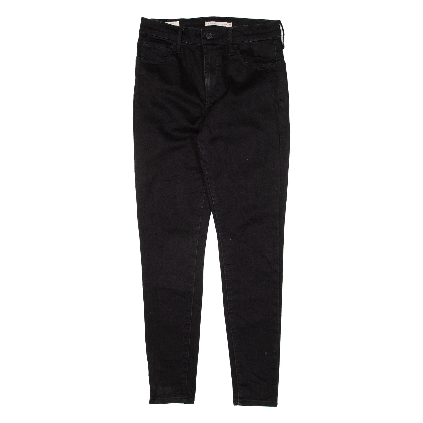 Buy LEVI'S 720 BIG E High Rise Mens Trousers Black Slim Skinny W27 L28 Refurbished - $36.39 LEVI'S 720 BIG E High Rise Mens Trousers Black Slim Skinny W27 L28 Refurbished - N/A refurbished available on Cerqular