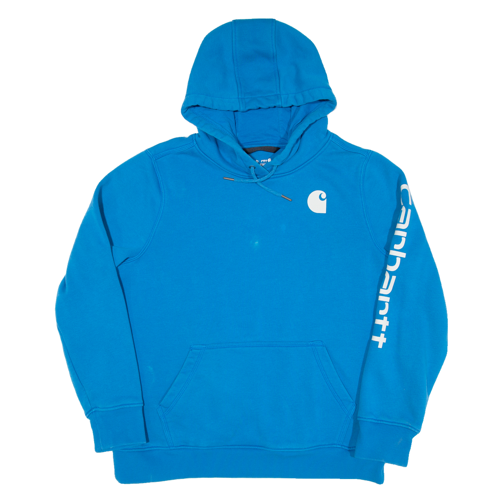 CARHARTT Relaxed Fit Mens Blue Hoodie L Refurbished - N/A refurbished available on Cerqular