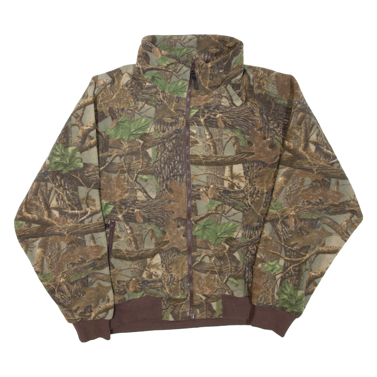 CABELA'S Mens Fleece Jacket Brown 2XL Refurbished - N/A refurbished available on Cerqular