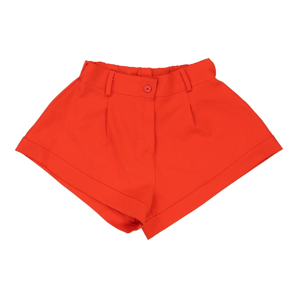 Unbranded Shorts - Medium Red Polyester Refurbished - Thrifted (note: this is a term often used to describe second- refurbished available on Cerqular