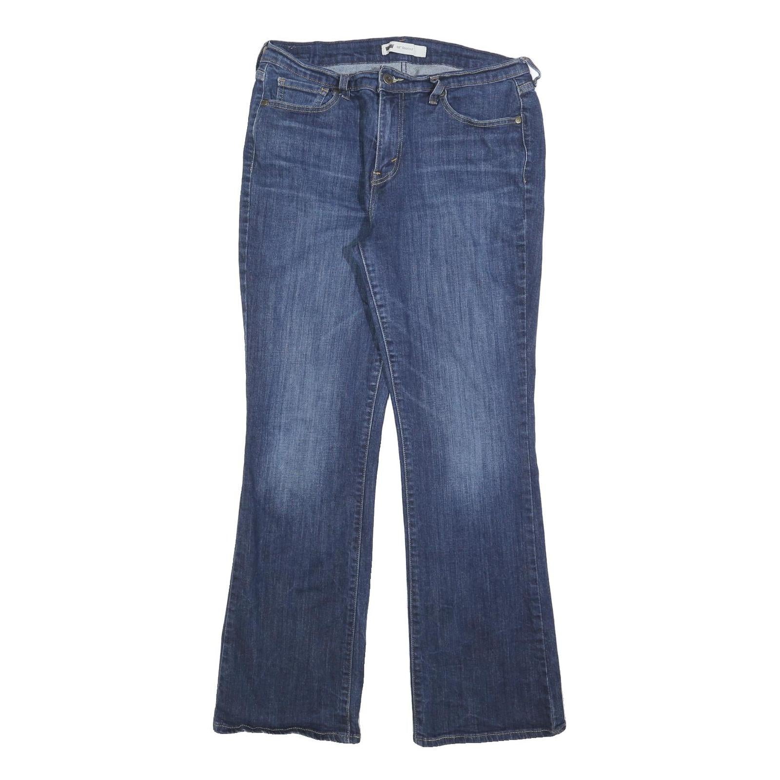 LEVI'S 515 Womens Jeans Blue Regular Flared Denim Medium W31 L32 Classic Fit Refurbished - N/A refurbished available on Cerqular