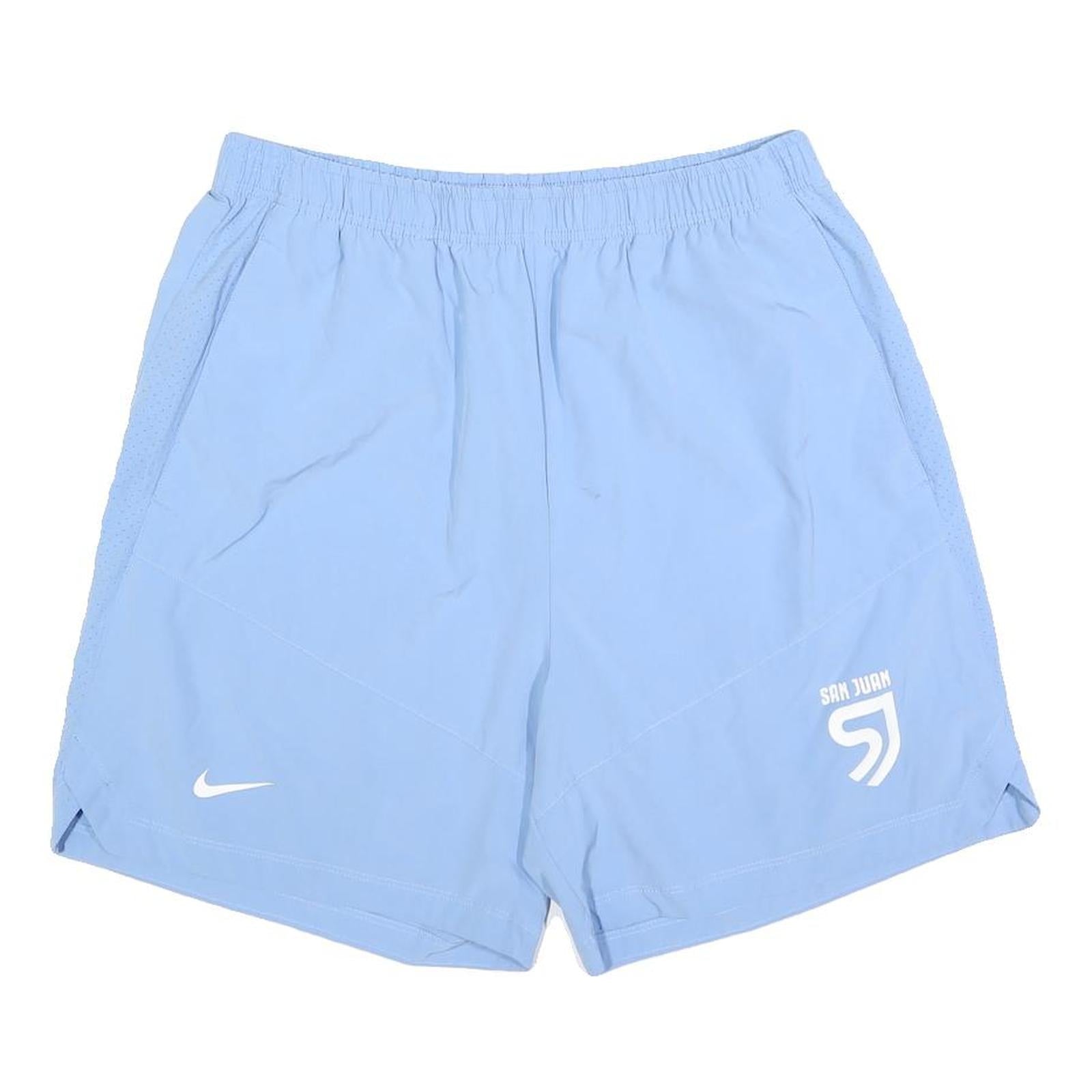 NIKE Mens Shorts Blue XL W32 Sports Casual Lightweight Polyester Blend Refurbished - N/A refurbished available on Cerqular