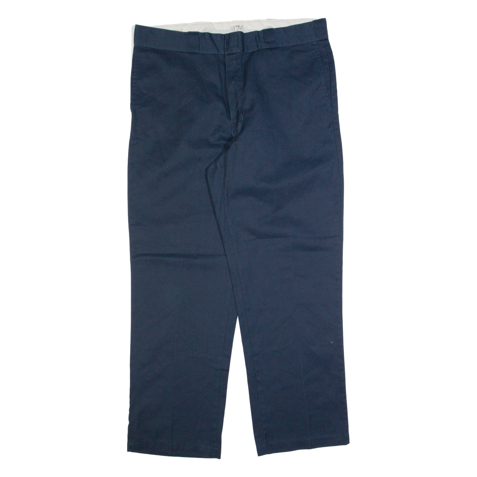 DICKIES 874 Workwear Mens Trousers Blue Regular Straight W36 L30 Refurbished - N/A refurbished available on Cerqular