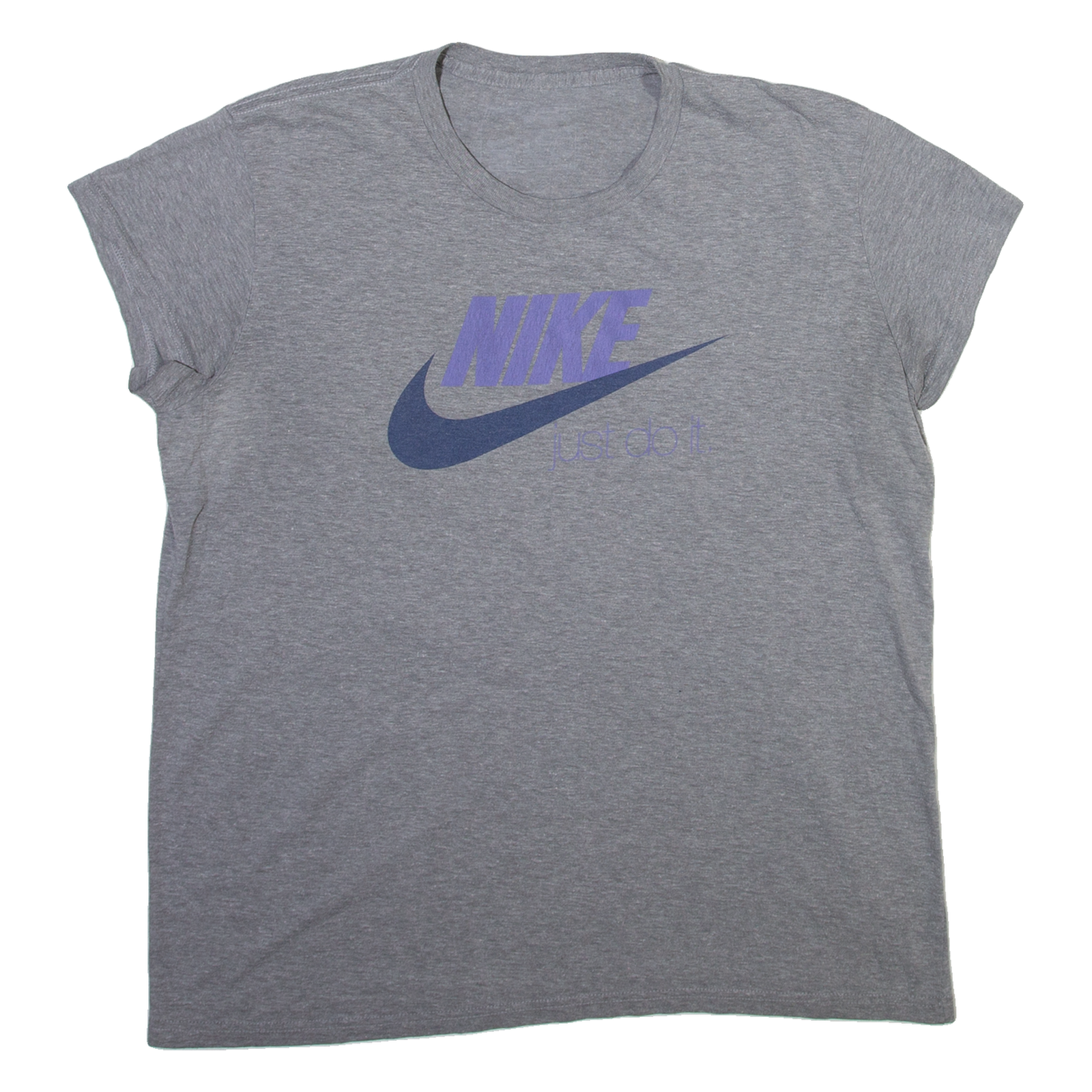 NIKE Mens T-Shirt Grey L Refurbished - N/A refurbished available on Cerqular