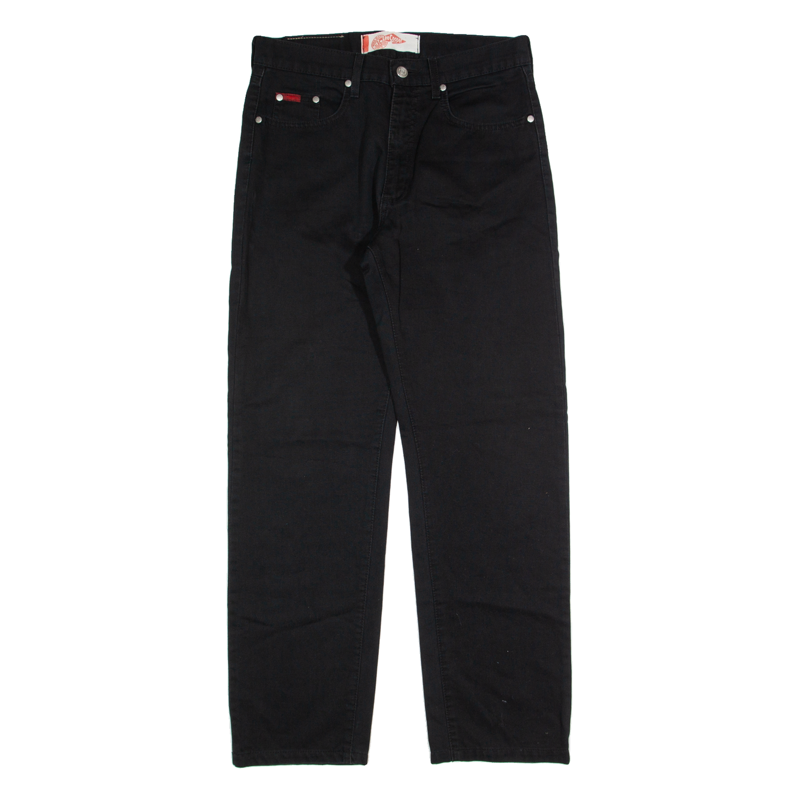LEE COOPER Mens Trousers Black Regular Straight W30 L28 Refurbished - N/A refurbished available on Cerqular