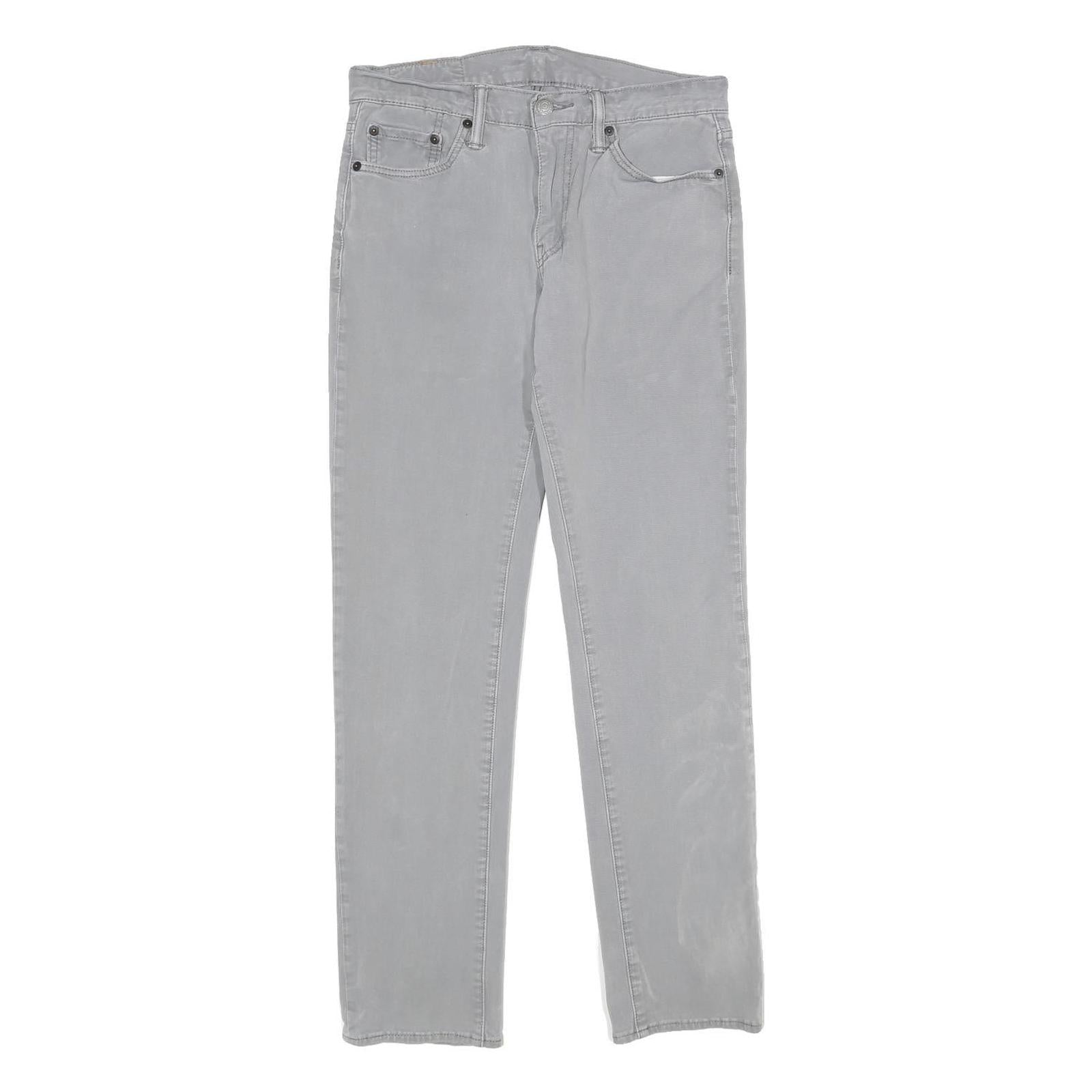 Buy LEVI'S Mens Slim Cotton Blend Grey Trousers W30 L32 Casual Zip Closure Refurbished - $36.39 LEVI'S Mens Slim Cotton Blend Grey Trousers W30 L32 Casual Zip Closure Refurbished - N/A refurbished available on Cerqular