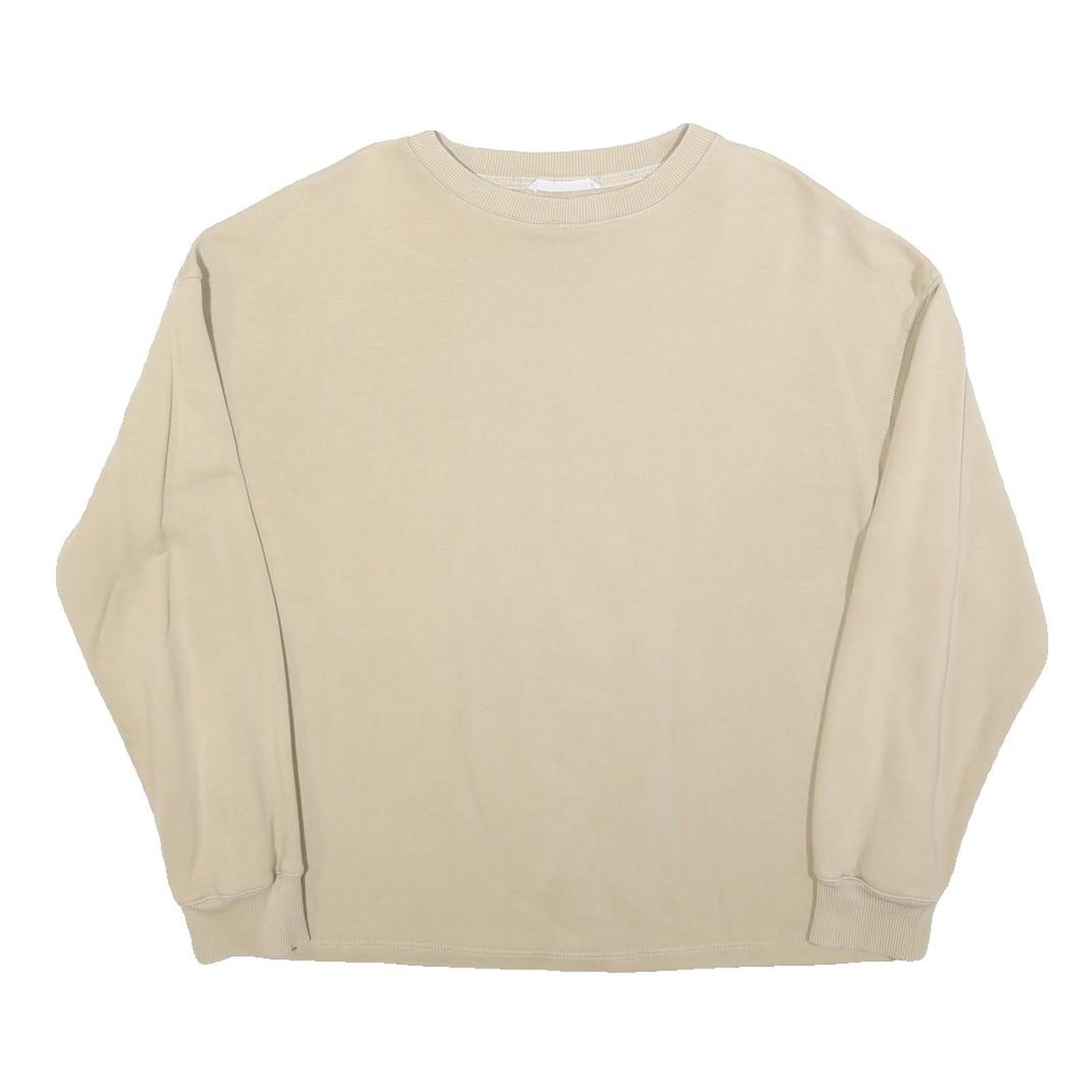 Buy MANGO Womens Beige Crew Neck S Cotton Blend Pullover Sweatshirt Casual Refurbished - $27.29 MANGO Womens Beige Crew Neck S Cotton Blend Pullover Sweatshirt Casual Refurbished - N/A refurbished available on Cerqular