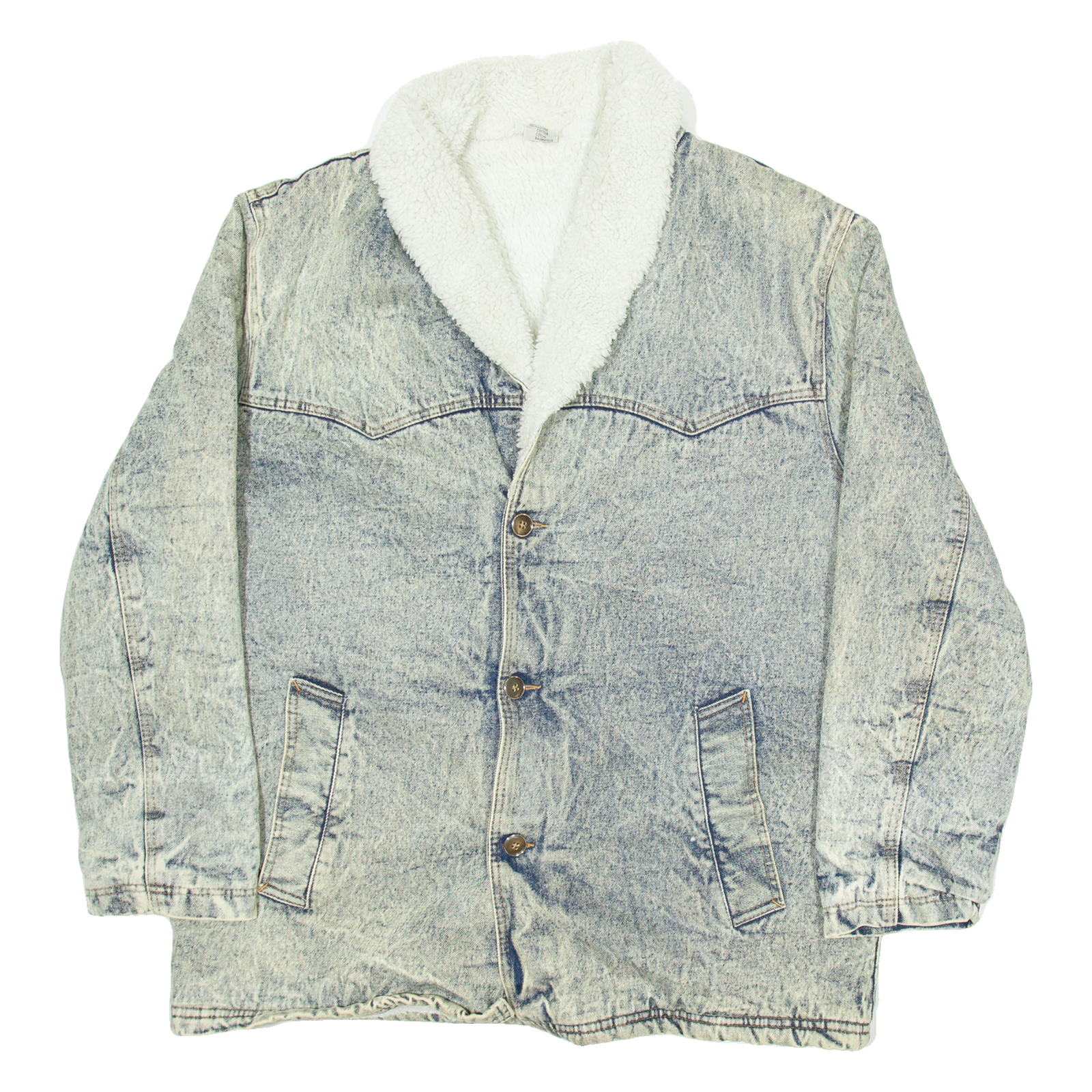 Buy Mens Sherpa Lined Denim Jacket Grey M Refurbished - $45.49 Mens Sherpa Lined Denim Jacket Grey M Refurbished - N/A refurbished available on Cerqular