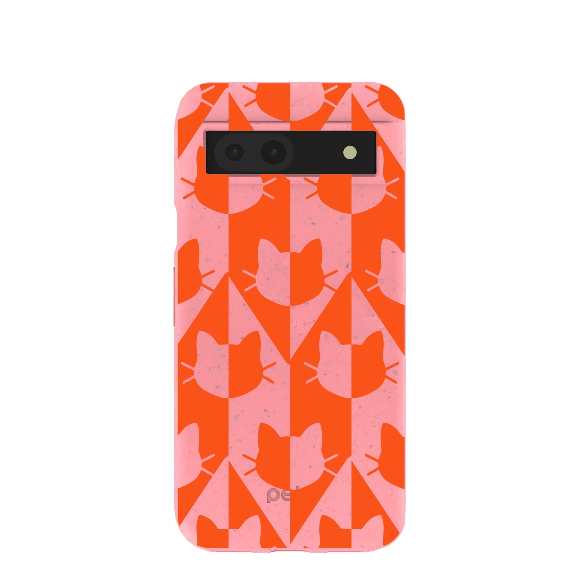 Bubblegum Pink Purr Google Pixel 8a Case Refurbished - Pela Case refurbished available on Cerqular