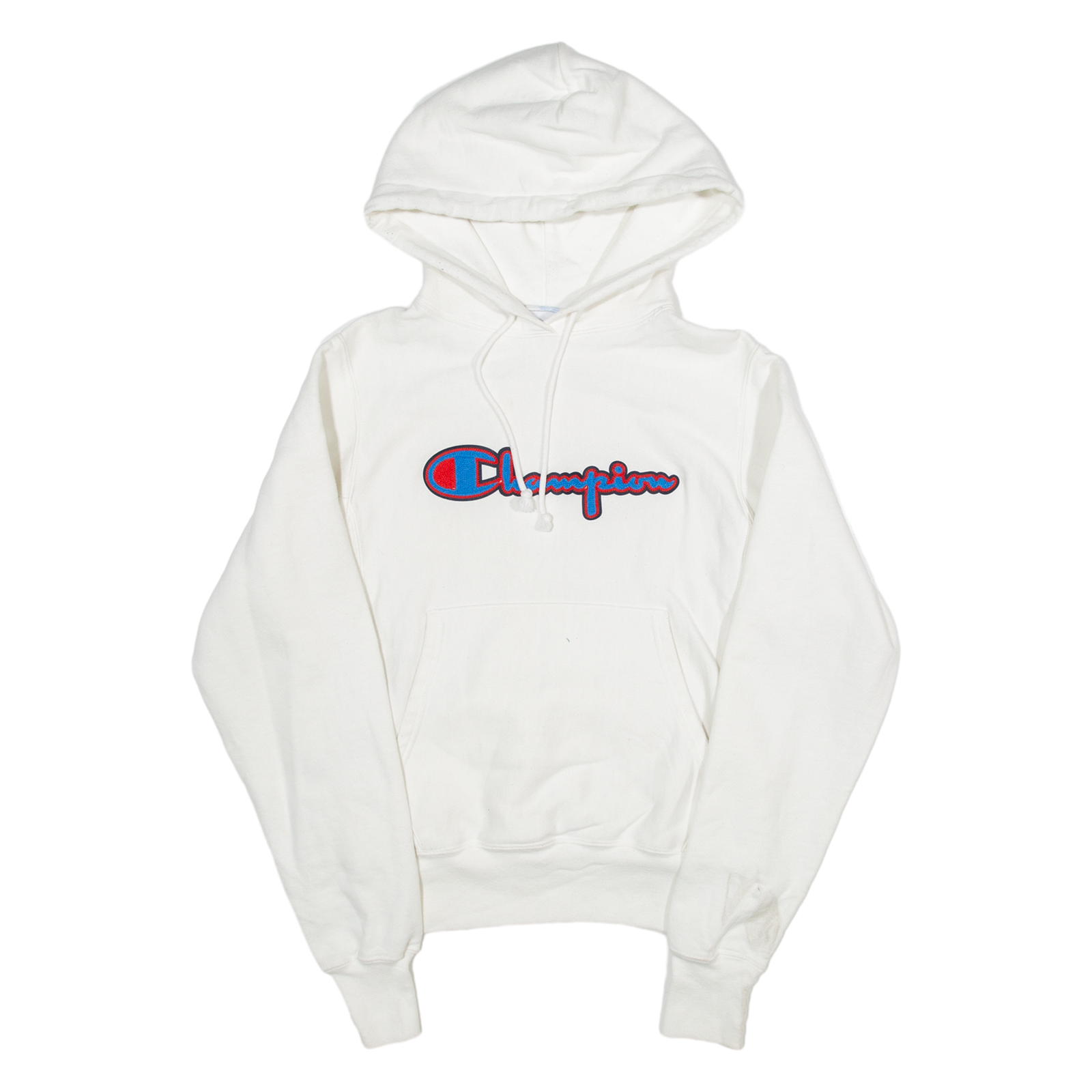 CHAMPION REVERSE WEAVE Womens White Hoodie XS Refurbished - N/A refurbished available on Cerqular