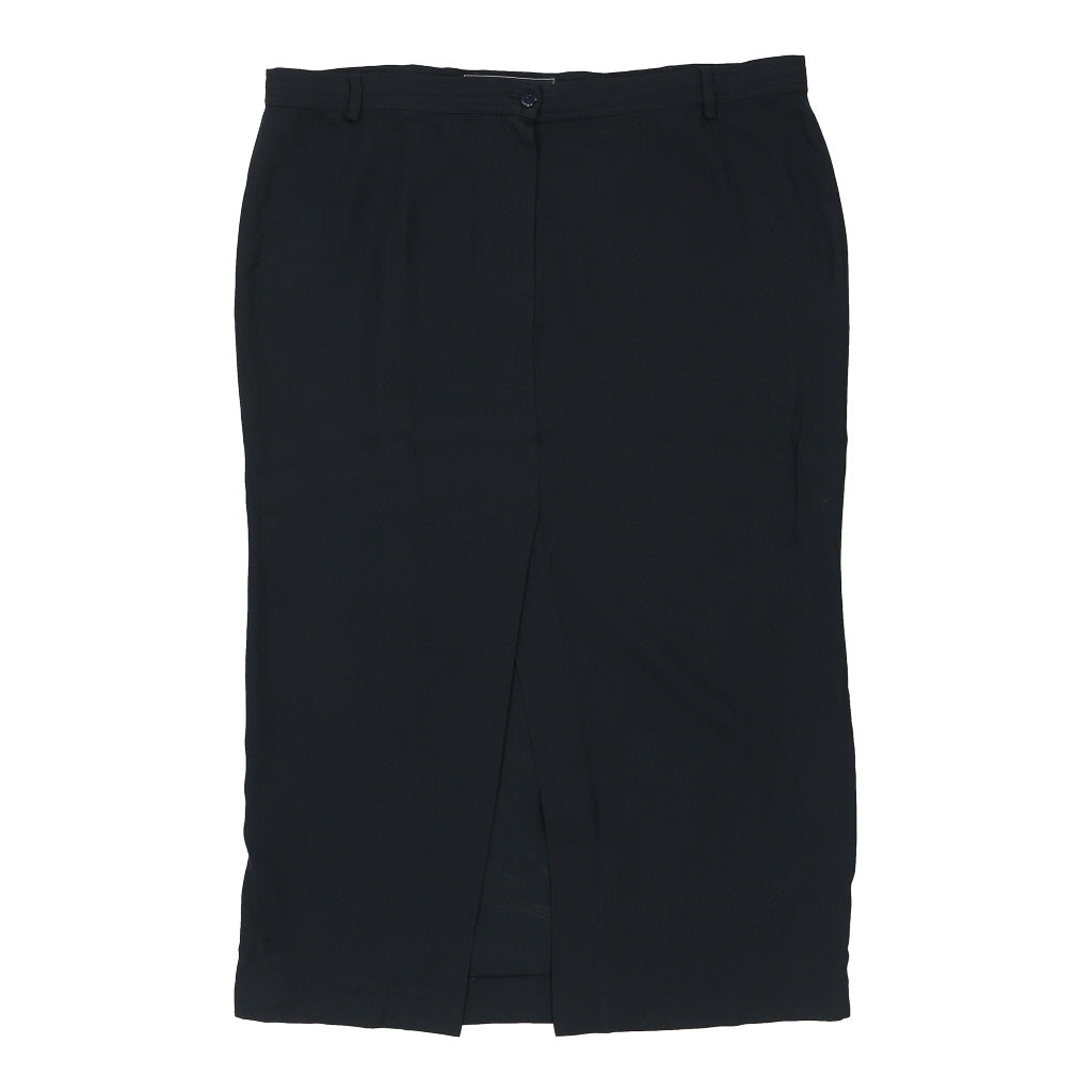 Buy Burberry Skirt - 40W 27L Navy Polyester Refurbished - $40.19 Burberry Skirt - 40W 27L Navy Polyester Refurbished - Thrifted (note: this is a term often used to describe second- refurbished available on Cerqular