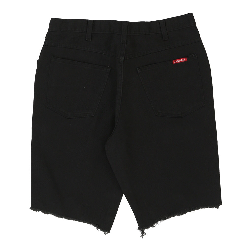 Dickies Shorts - 32W 11L Black Cotton Refurbished - Thrifted (note: this is a term often used to describe second- refurbished available on Cerqular
