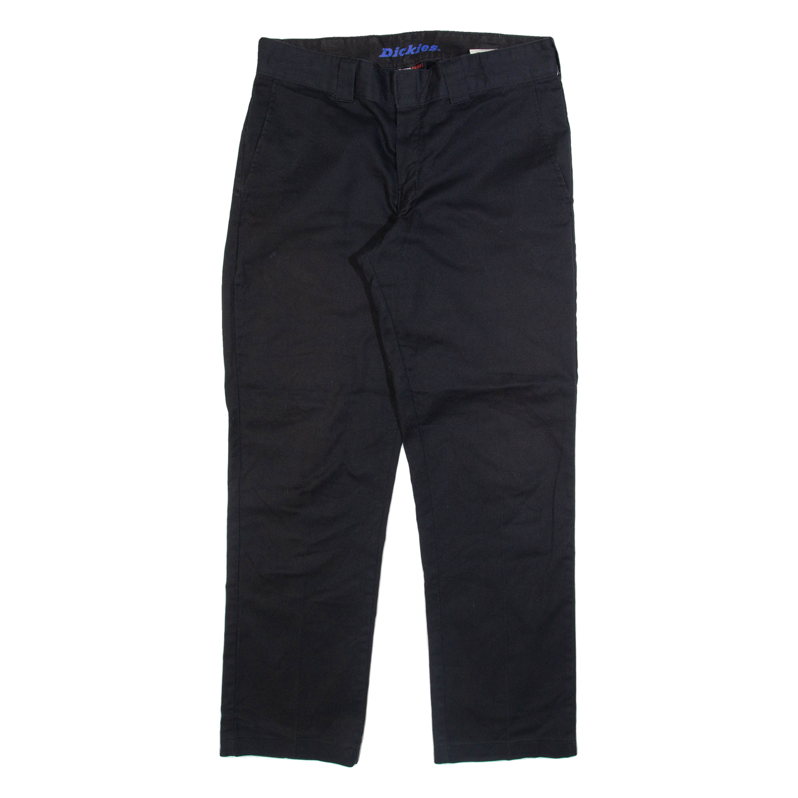 DICKIES Mens Trousers Black Regular Straight W33 L30 Refurbished - N/A refurbished available on Cerqular