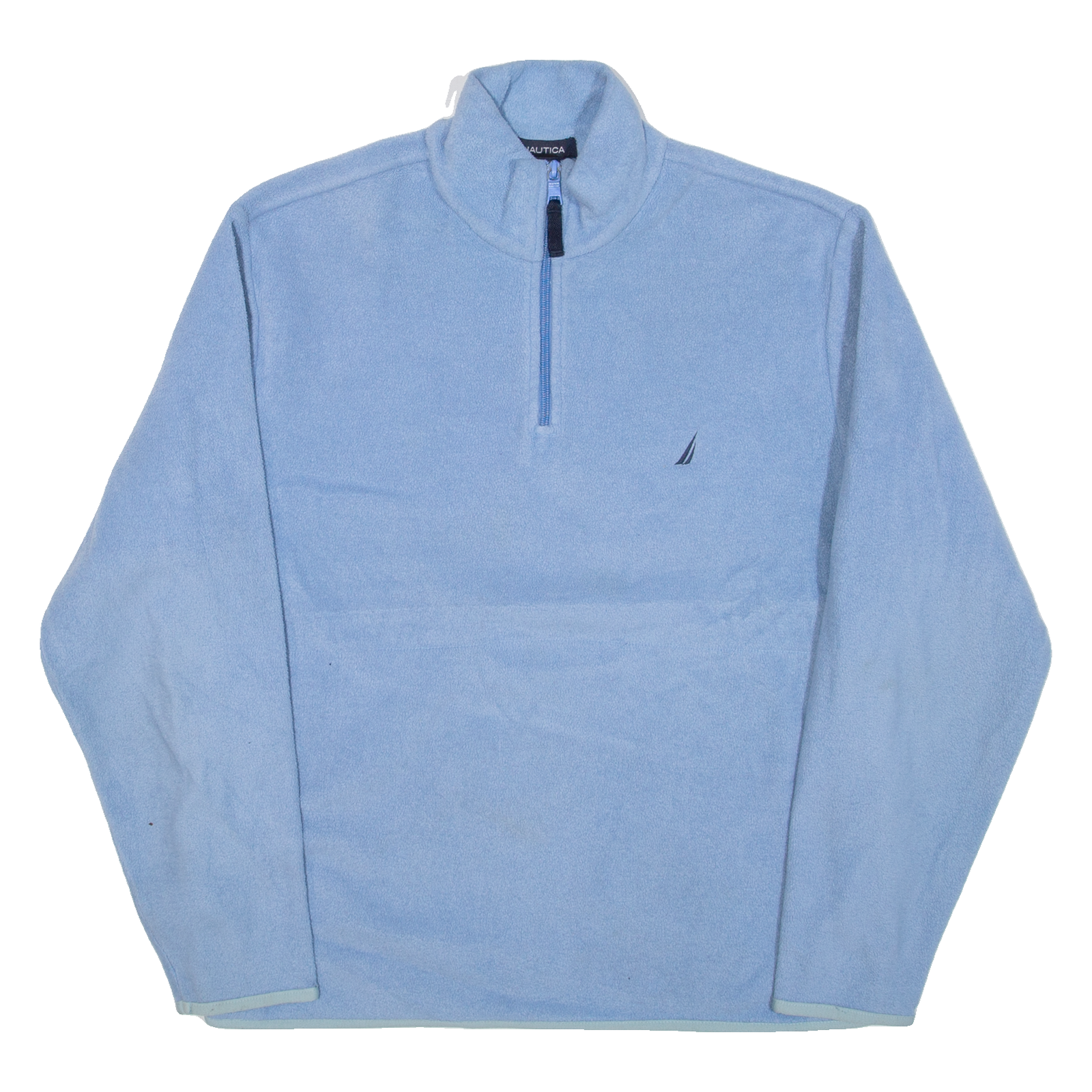 NAUTICA Mens Fleece Jacket Blue M Refurbished - N/A refurbished available on Cerqular