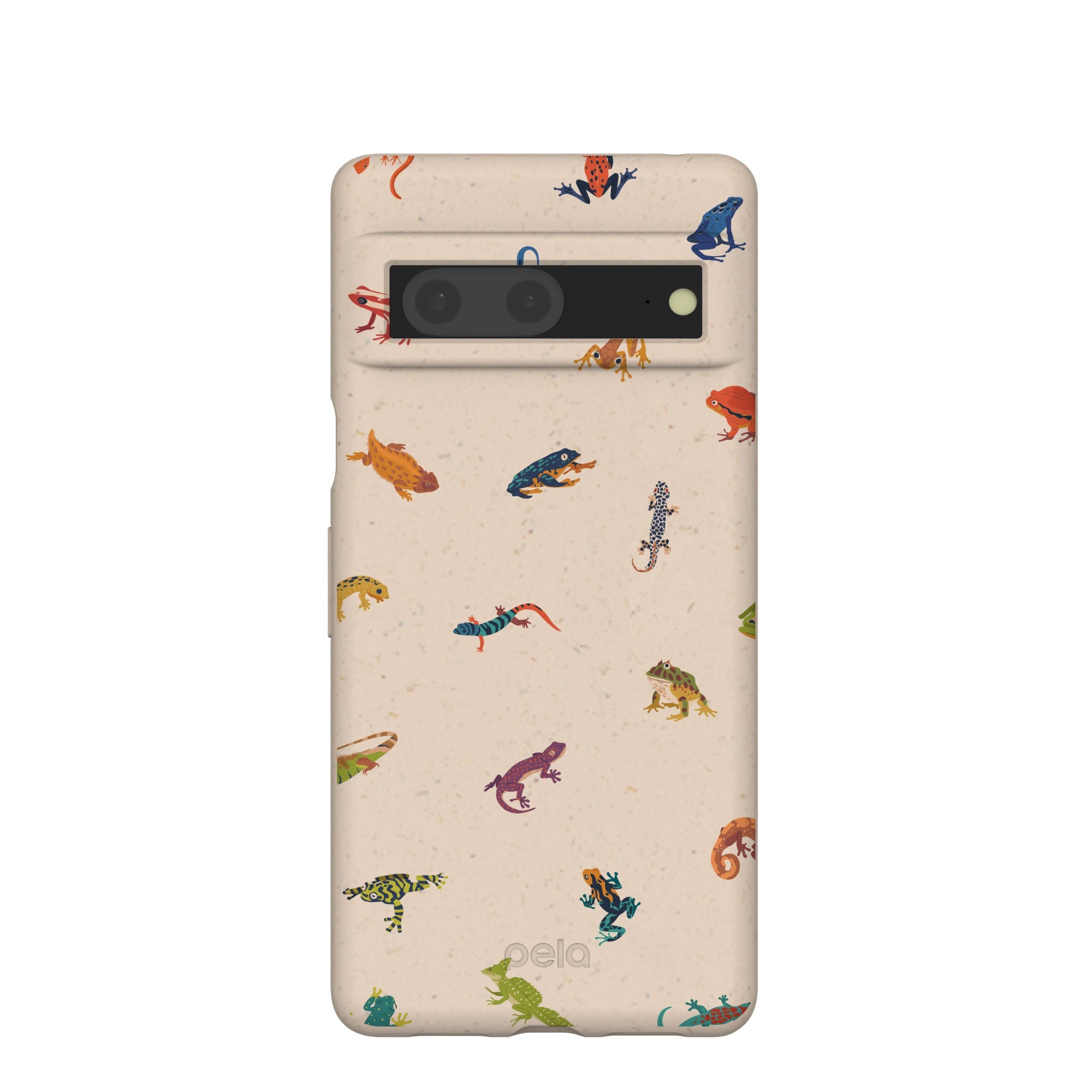 Seashell Tiny Amphibians Google Pixel 7 Case Refurbished - Pela Case refurbished available on Cerqular