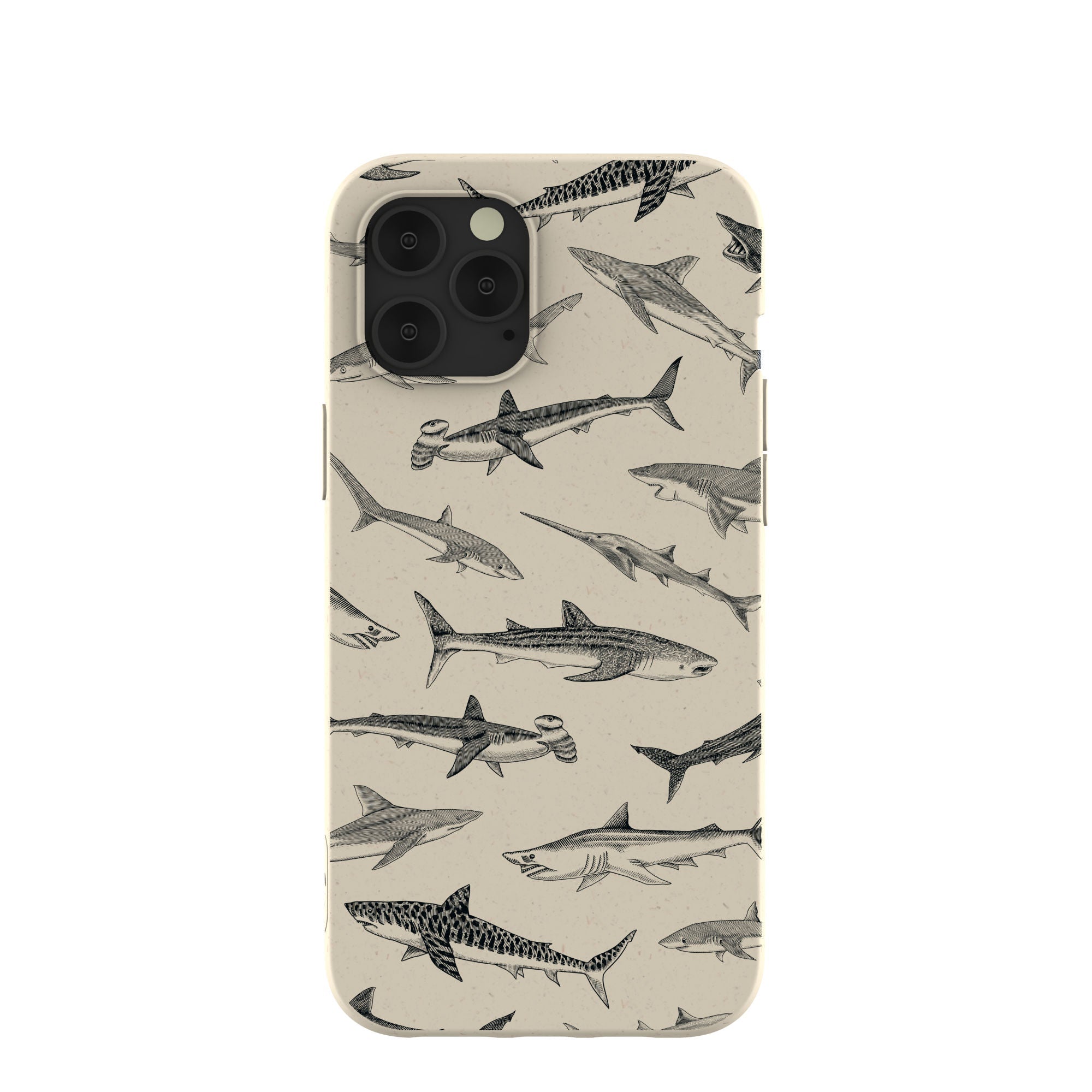 London Fog Shark World iPhone 12 Pro Max Case Refurbished - Pela Case refurbished available on Cerqular