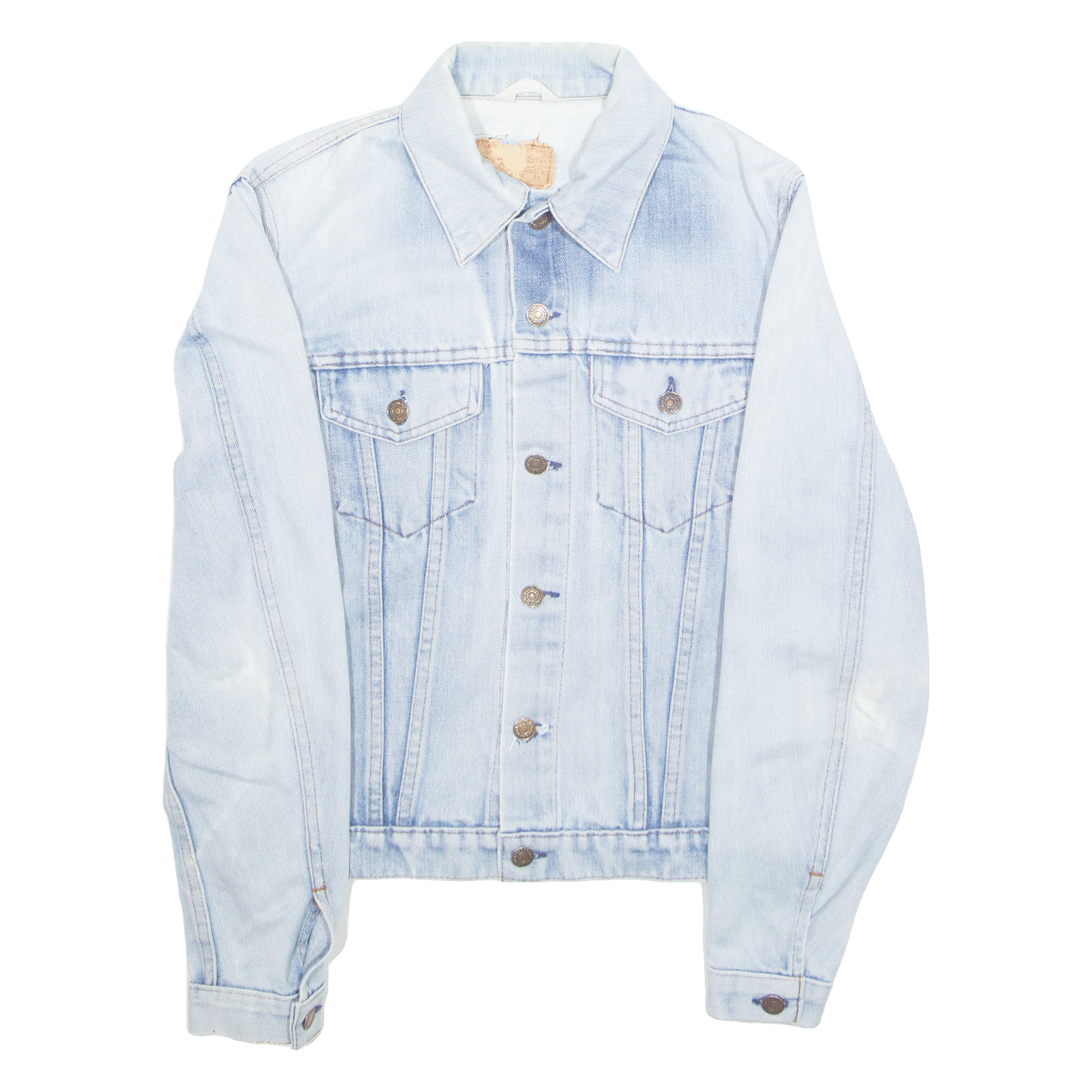 LEVI'S Womens Denim Jacket Blue S Refurbished - N/A refurbished available on Cerqular