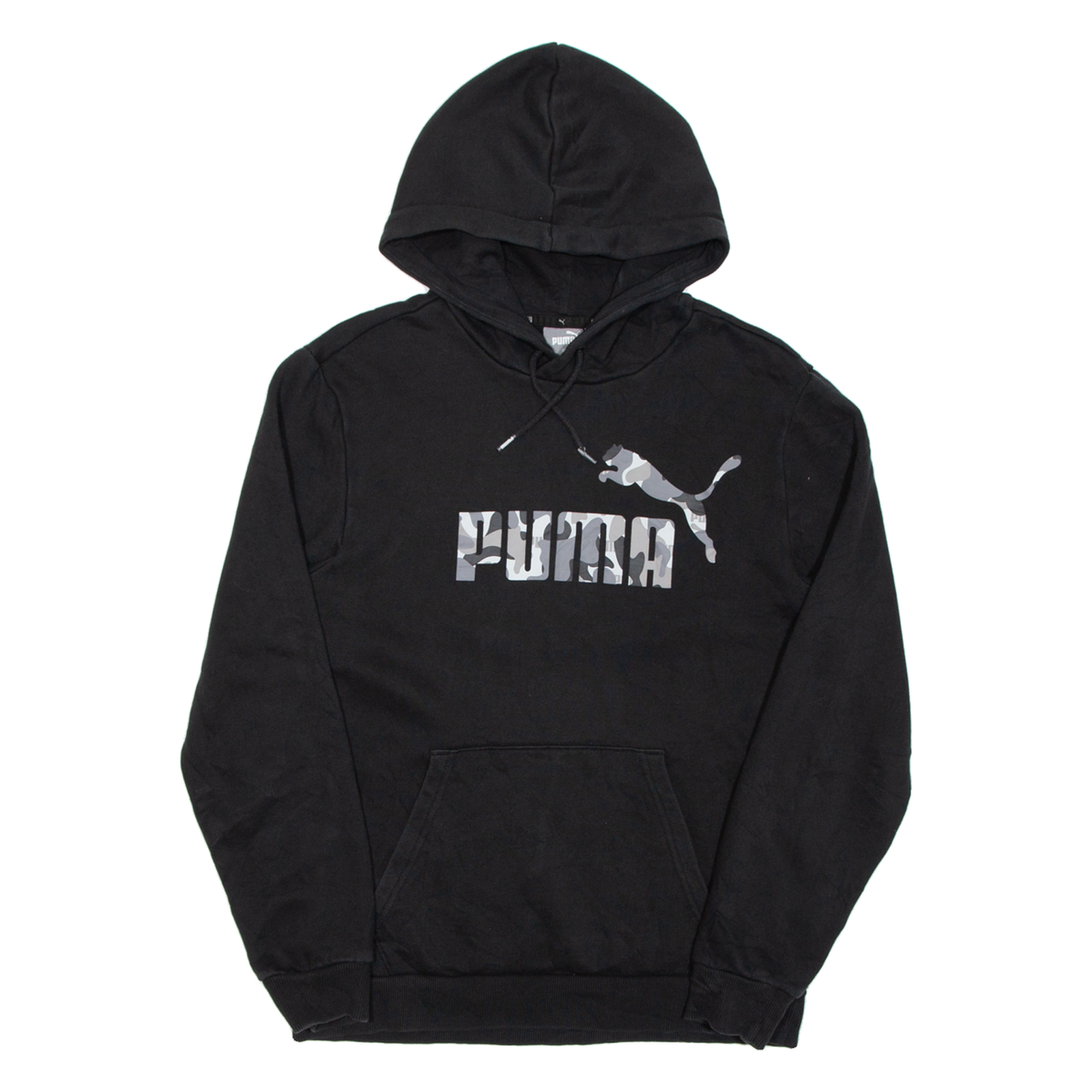 PUMA Mens Black Hoodie S Refurbished - N/A refurbished available on Cerqular