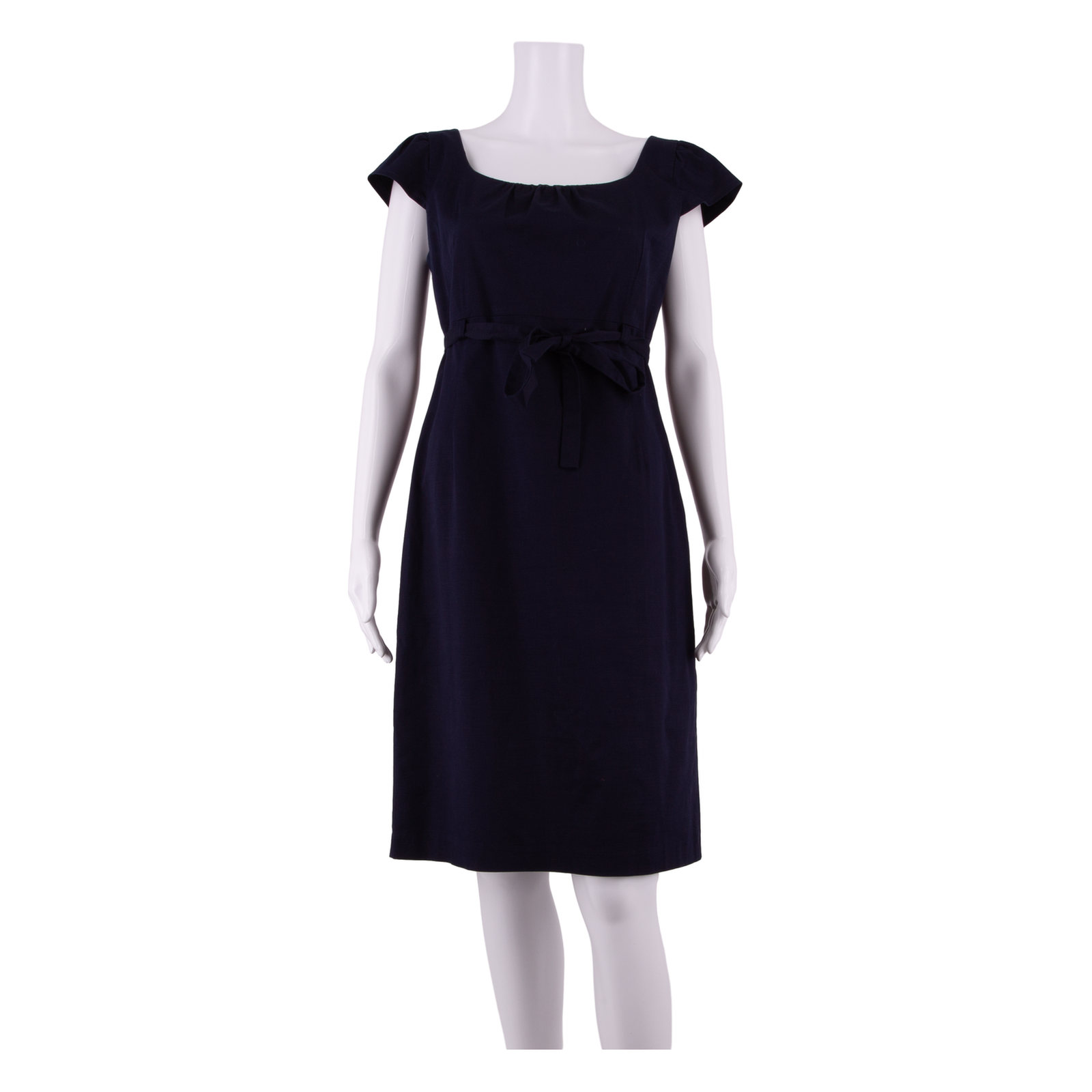 LAURA ASHLEY Womens Shift Dress Blue Short Sleeve Knee Length UK 10 Refurbished - N/A refurbished available on Cerqular