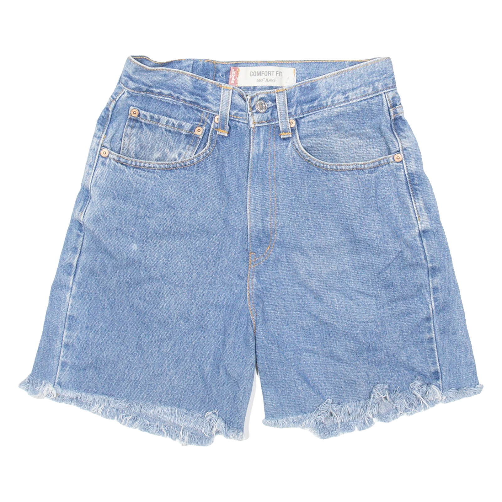 Buy LEVI'S Womens Denim Shorts Blue Relaxed XS W26 Refurbished - $23.39 LEVI'S Womens Denim Shorts Blue Relaxed XS W26 Refurbished - N/A refurbished available on Cerqular