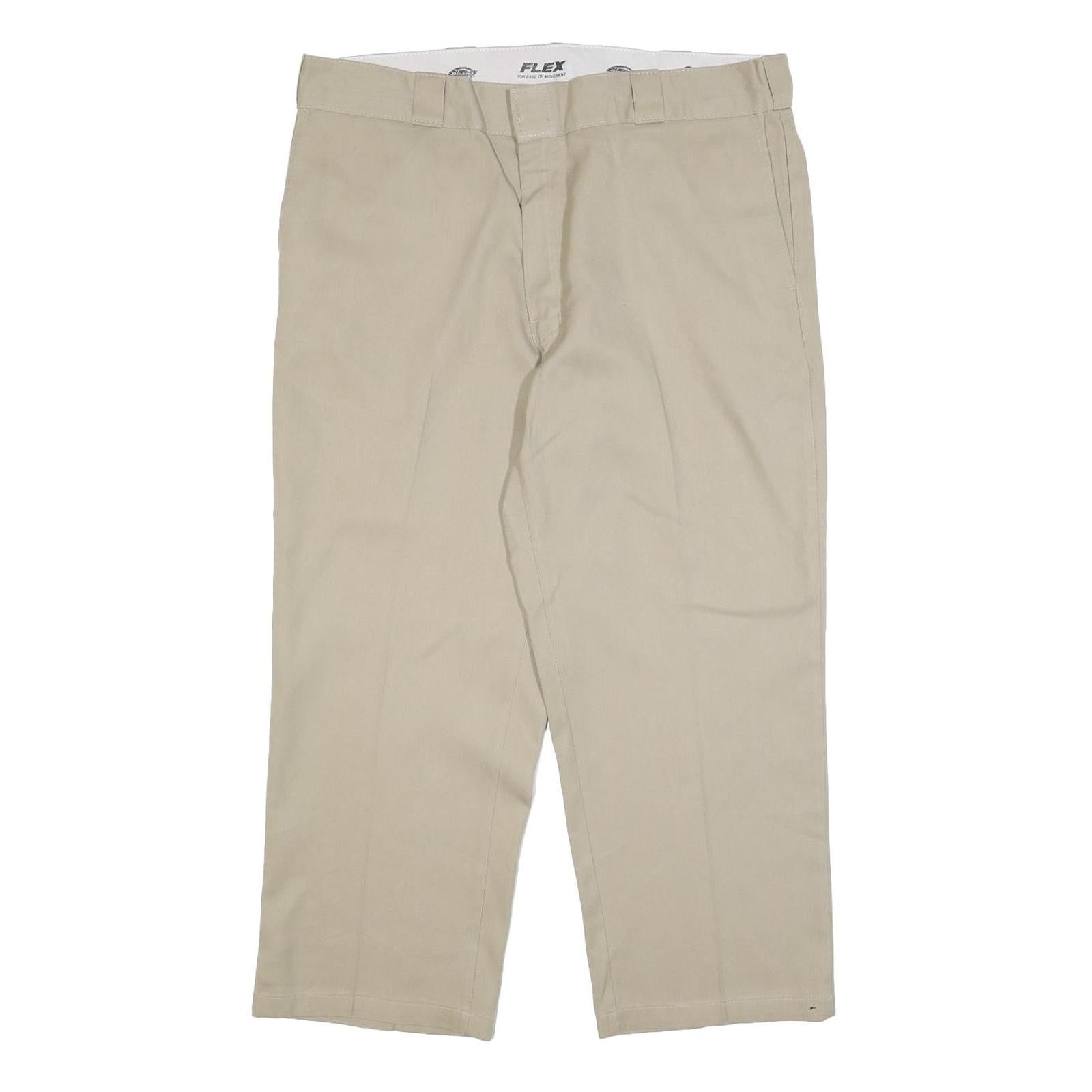 Buy DICKIES Mens Cotton Blend Beige Regular Fit Straight Leg Trousers W38 L25 Refurbished - $42.89 DICKIES Mens Cotton Blend Beige Regular Fit Straight Leg Trousers W38 L25 Refurbished - N/A refurbished available on Cerqular