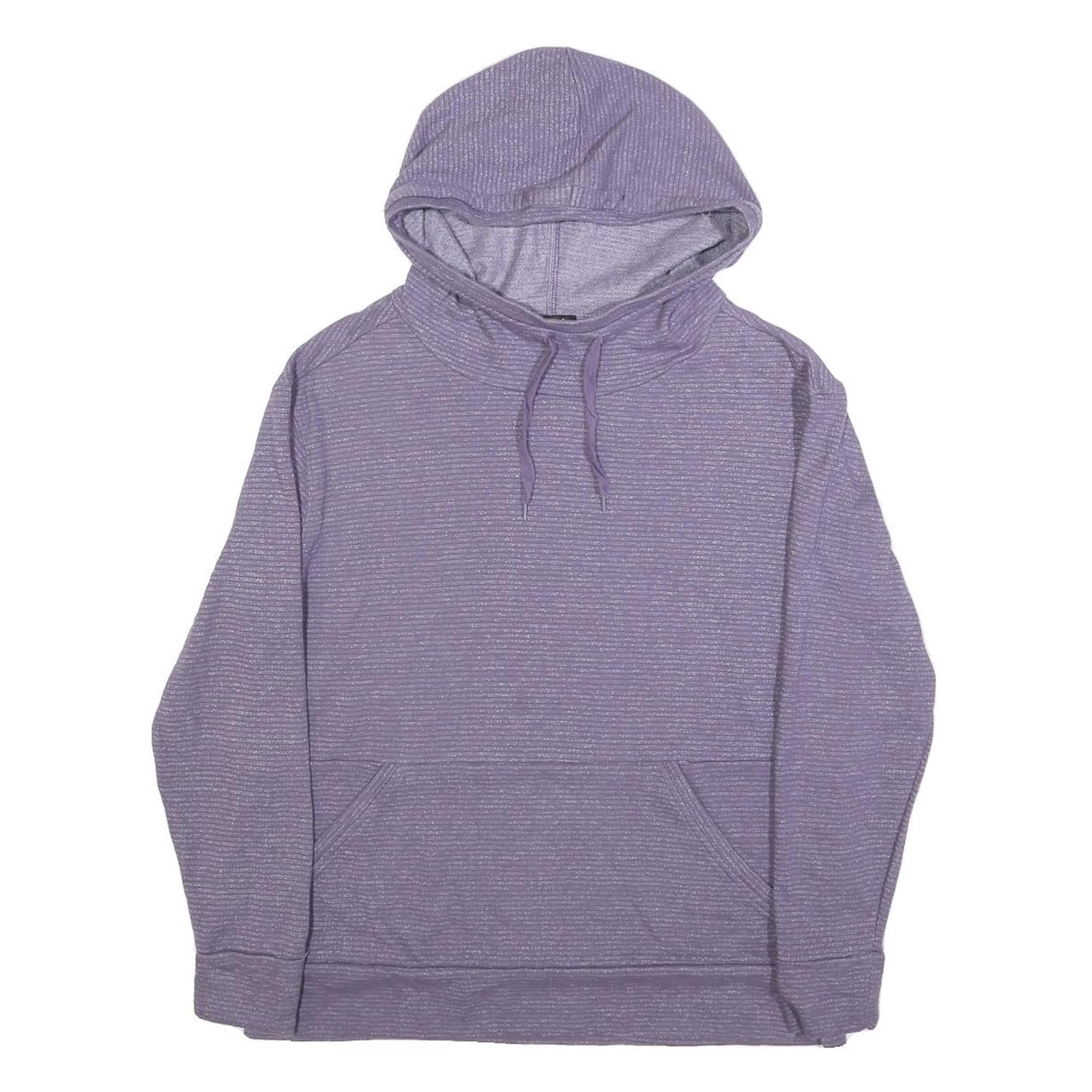 CHAMPION Womens Purple Hoodie M Cotton Blend Pullover Casual Everyday Wear Refurbished - N/A refurbished available on Cerqular