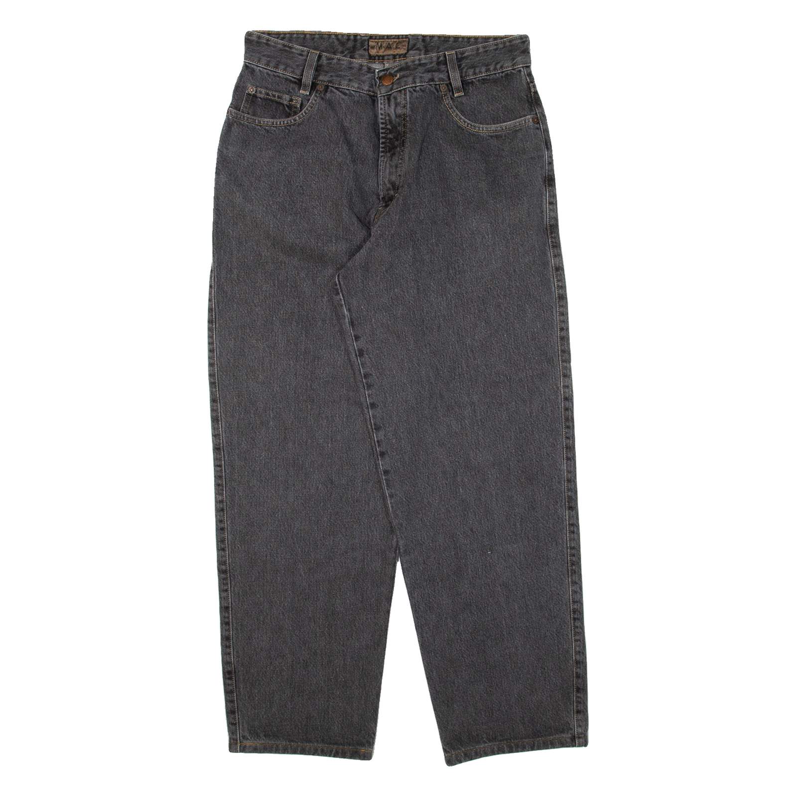 MAC JEANS Mens Jeans Grey Relaxed Tapered W30 L27 Refurbished - N/A refurbished available on Cerqular