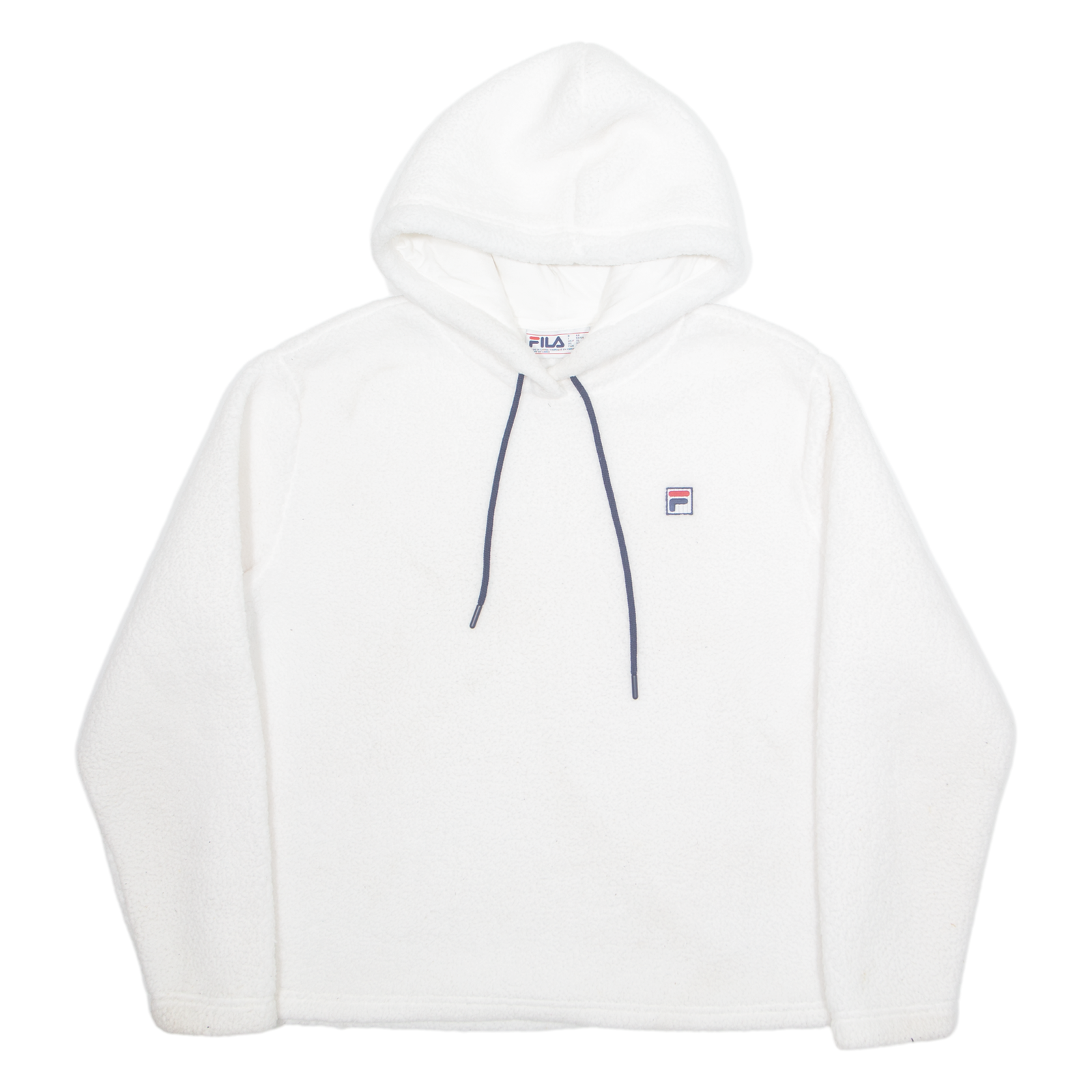 Buy FILA Teddy Fleece Womens White Hoodie XL Refurbished - $25.99 FILA Teddy Fleece Womens White Hoodie XL Refurbished - N/A refurbished available on Cerqular