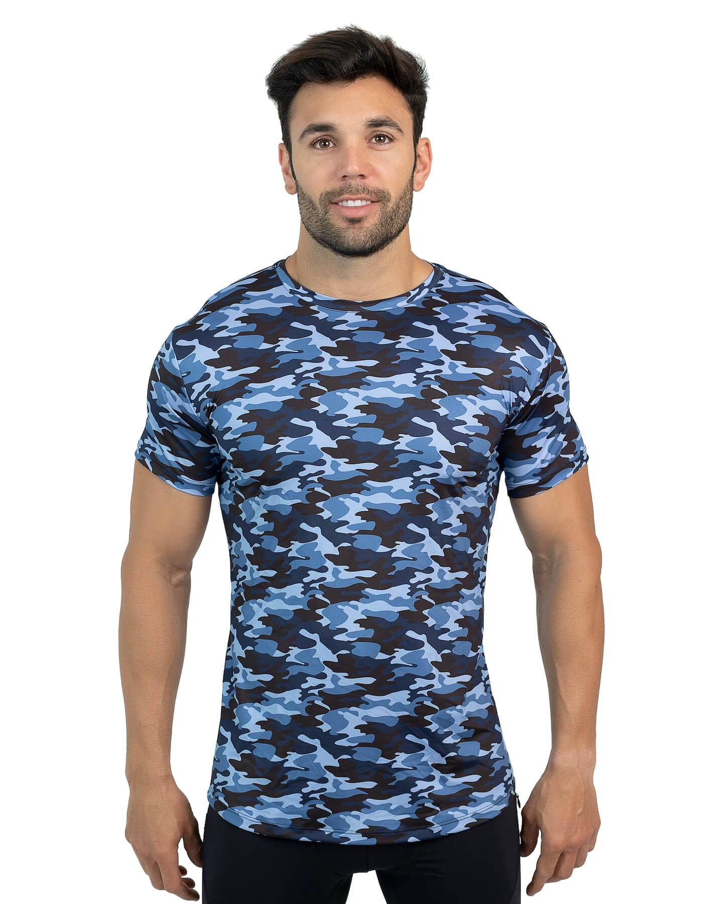 Blue Camo T-shirt | Size: M | Color: Blue Camo Refurbished - Matador Meggings refurbished available on Cerqular