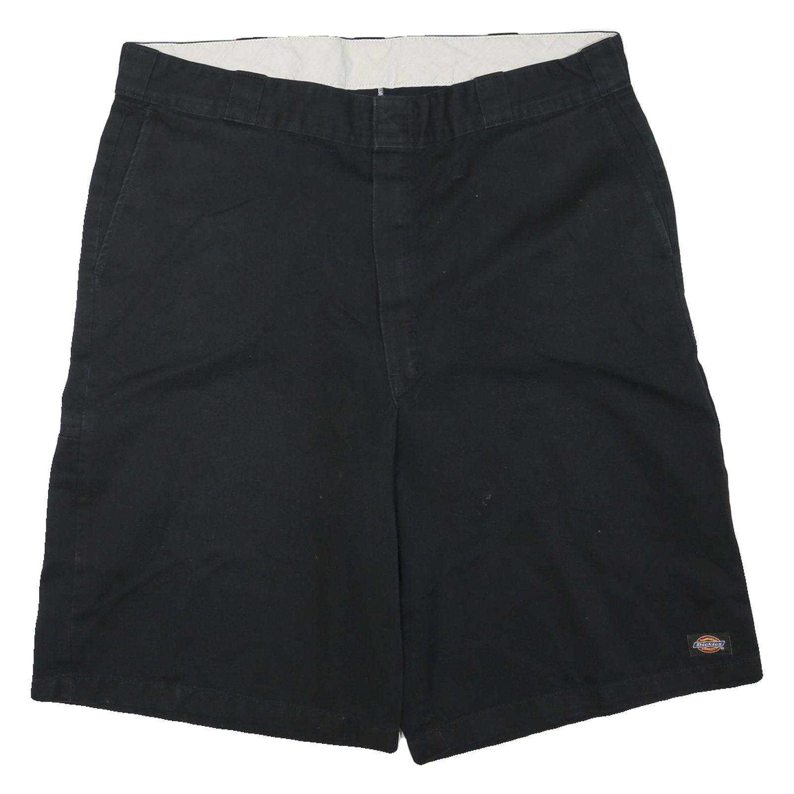DICKIES Mens Black Cotton Blend Casual Shorts 2XL W40 Workwear Durable Refurbished - N/A refurbished available on Cerqular