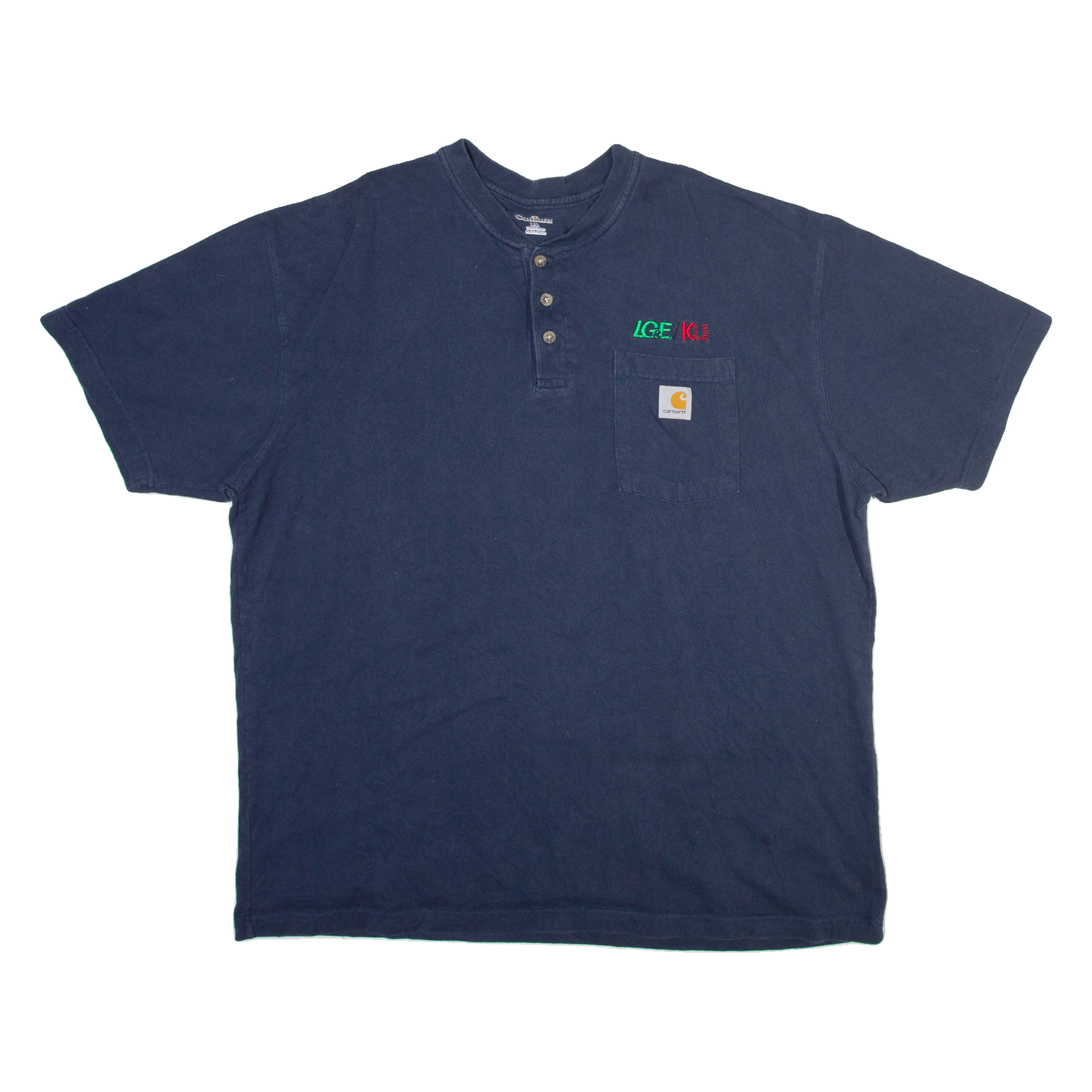 CARHARTT Mens T-Shirt Blue XL Refurbished - N/A refurbished available on Cerqular