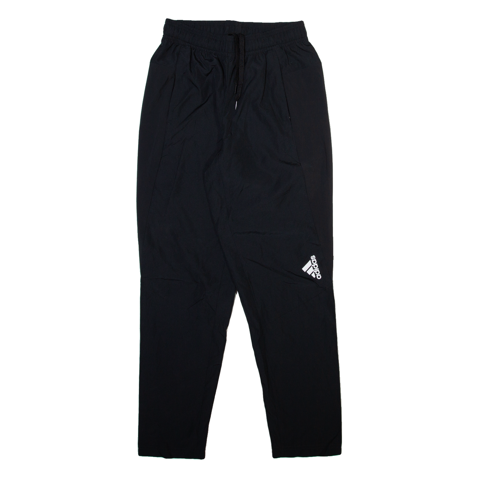 ADIDAS Mens Track Pants Black Tapered S W26 L28 Refurbished - N/A refurbished available on Cerqular