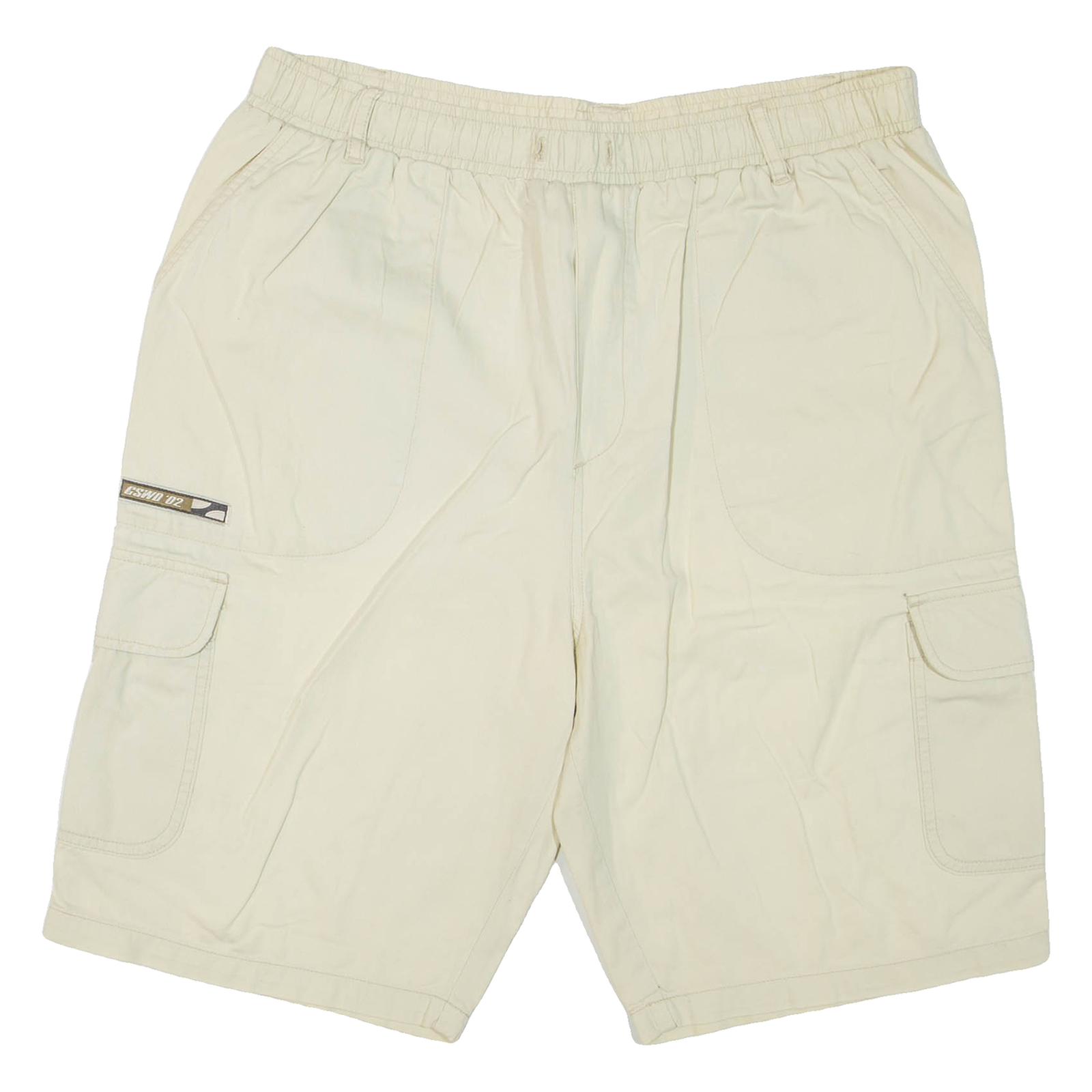 Mens Cargo Shorts Beige M W34 Refurbished - N/A refurbished available on Cerqular